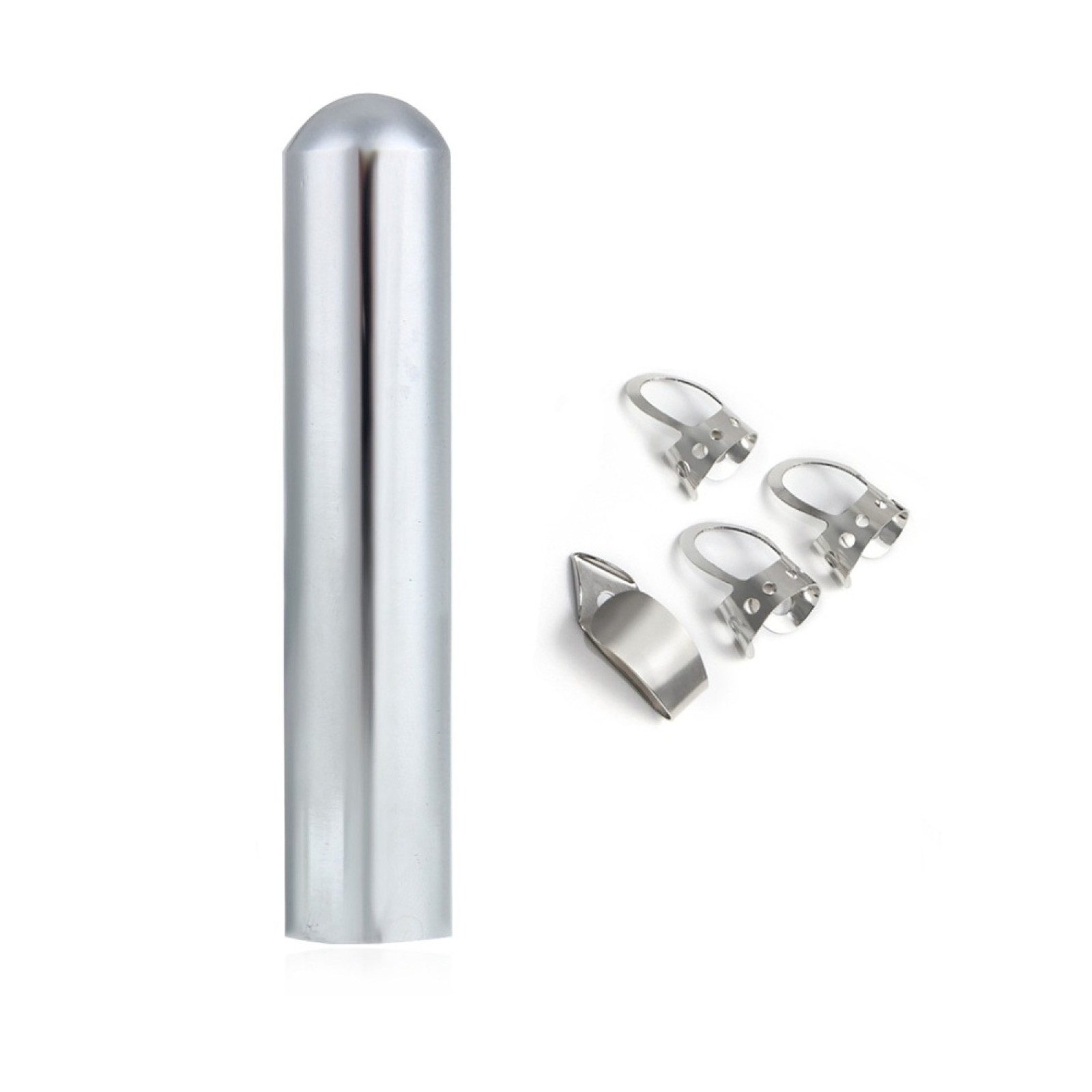 Stainless Steel Electric Guitar Lap Hawaiian Guitar Tonebar Guitar Slide ss