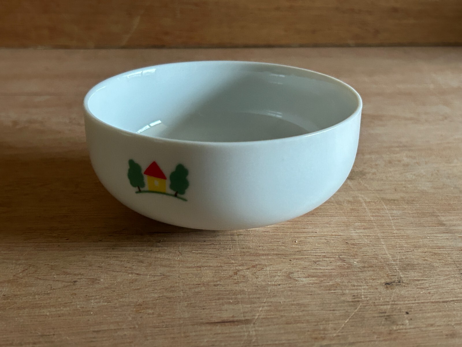 Lillian Vernon Cereal Bowl Mug Cup 2 Piece Set Youth Animals Train Japan Vintage