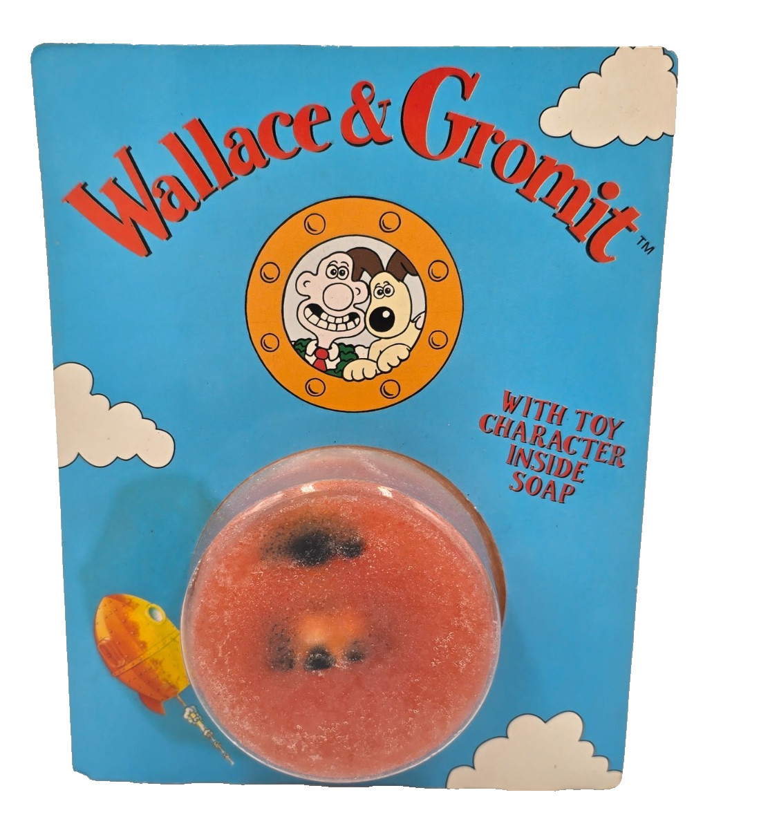 Rare Vintage Wallace And Gromit New Sealed Soap Shaun Sheep Figure Aardman