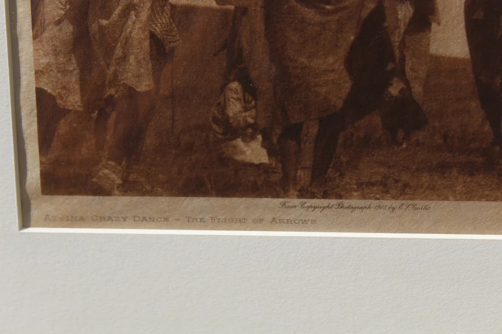 ATSINA CRAZY DANCE - THE FLIGHT OF ARROWS - By Curtis, Edward S Print - SALE