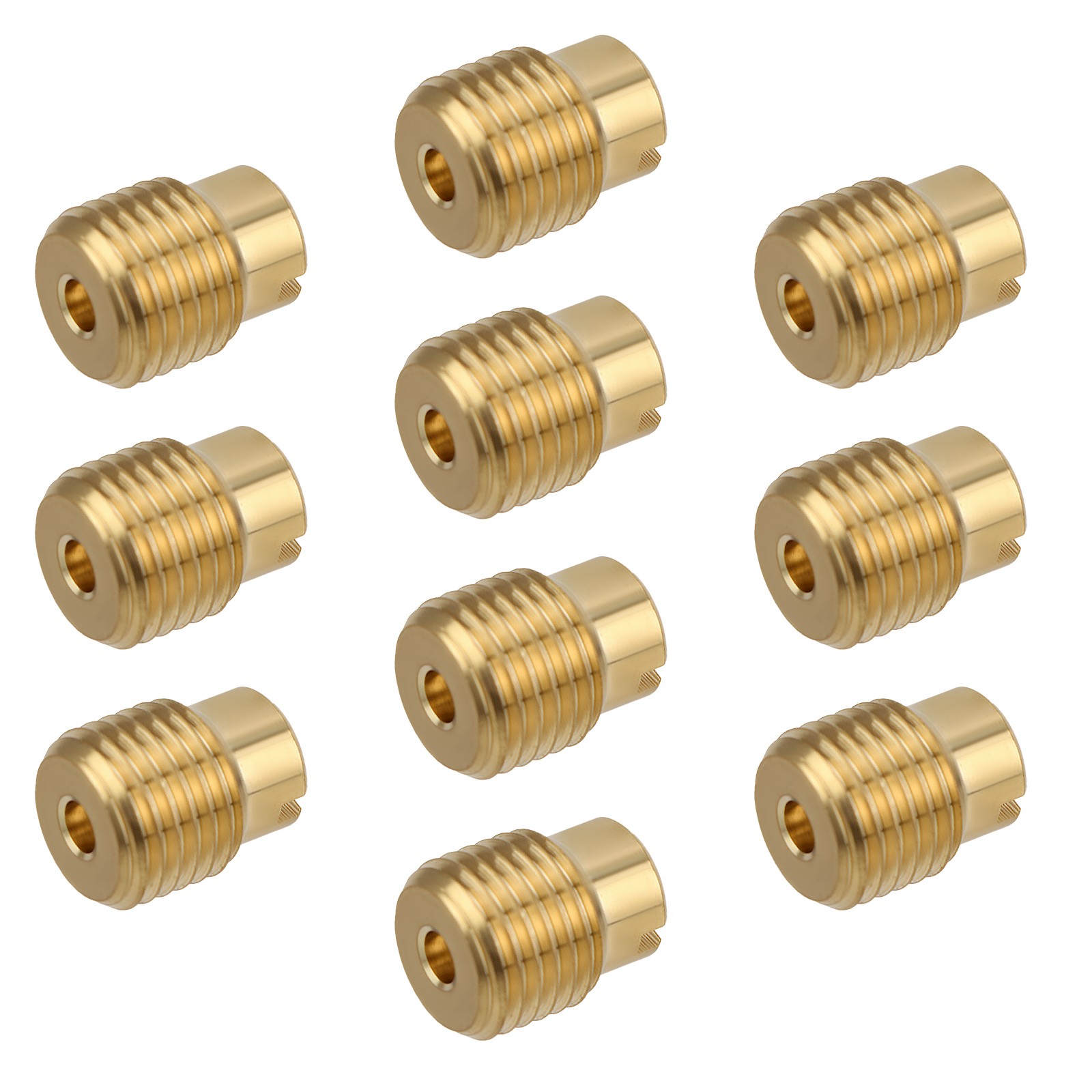 10pcs Carburetor Main Jet Kit for Honda GX160 GX200 GX390 Predator 212cc