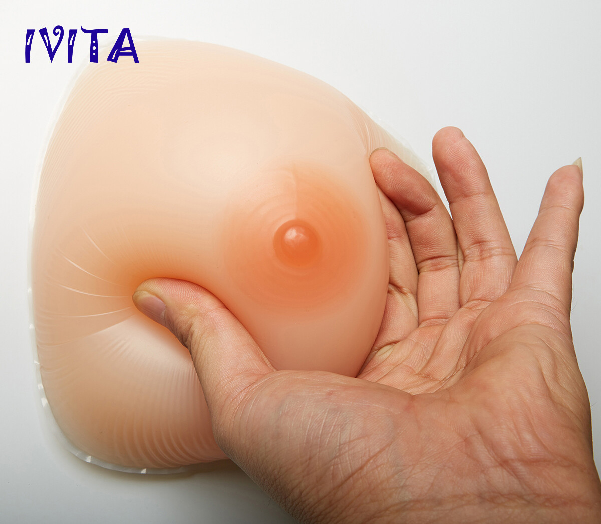 Triangle Silicone Breast Forms A-FF Cup Crossdresser Silicone Pads Bra Inserts