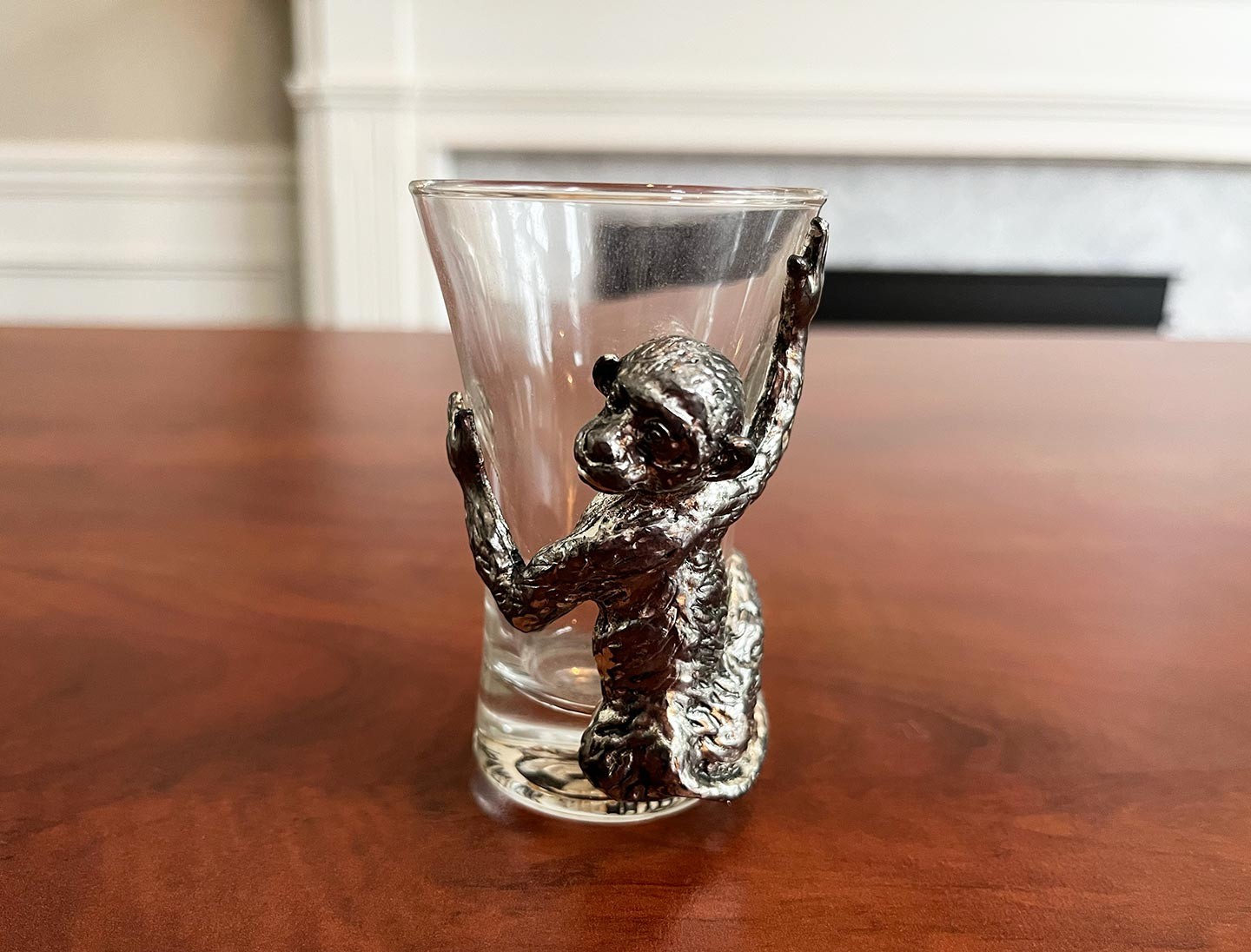 Set of 2 vintage shot glasses from the Arthur Court Safari collection