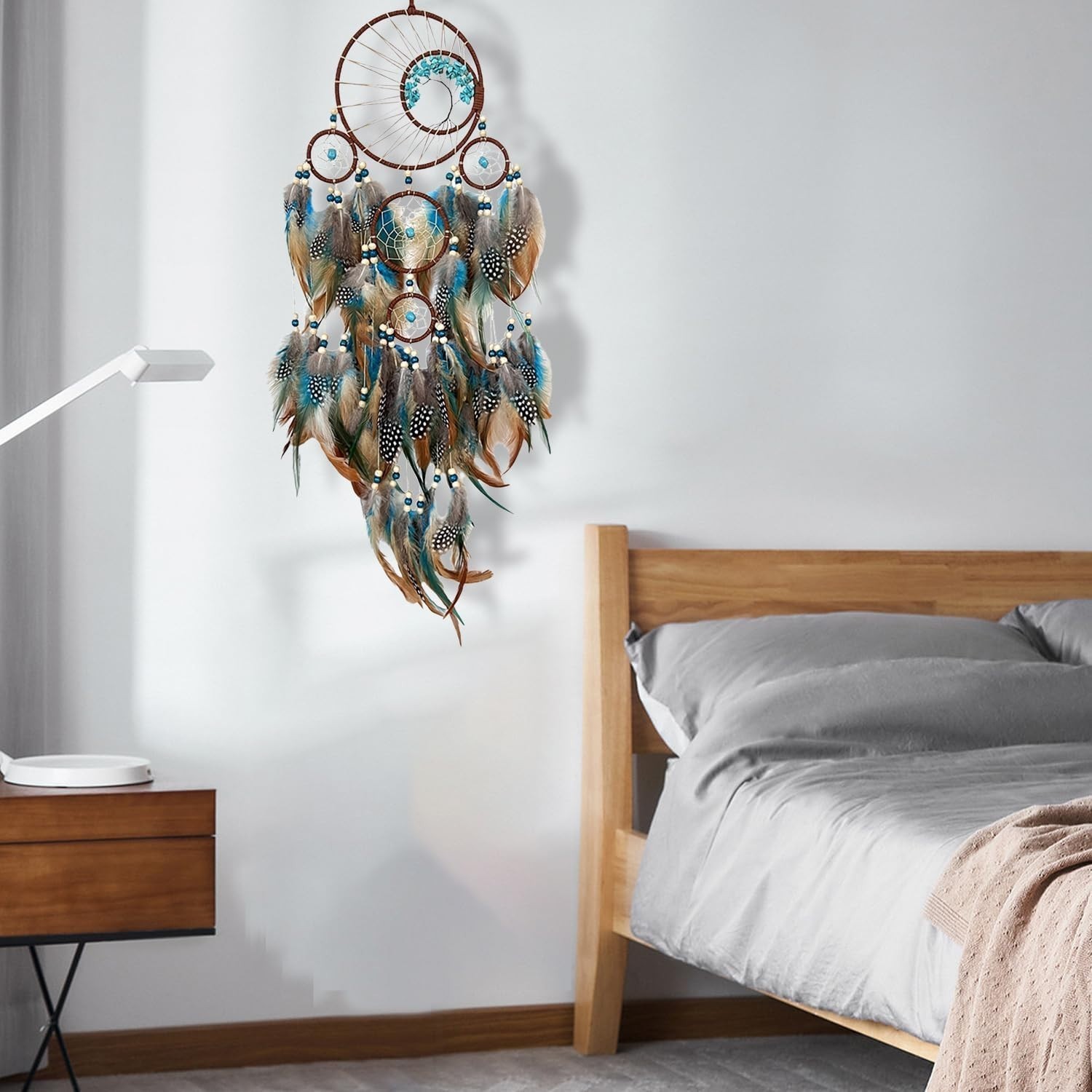 Tree of Life Handmade Dream Catcher Feather Hanging Dreamcatcher Home Wall Decor