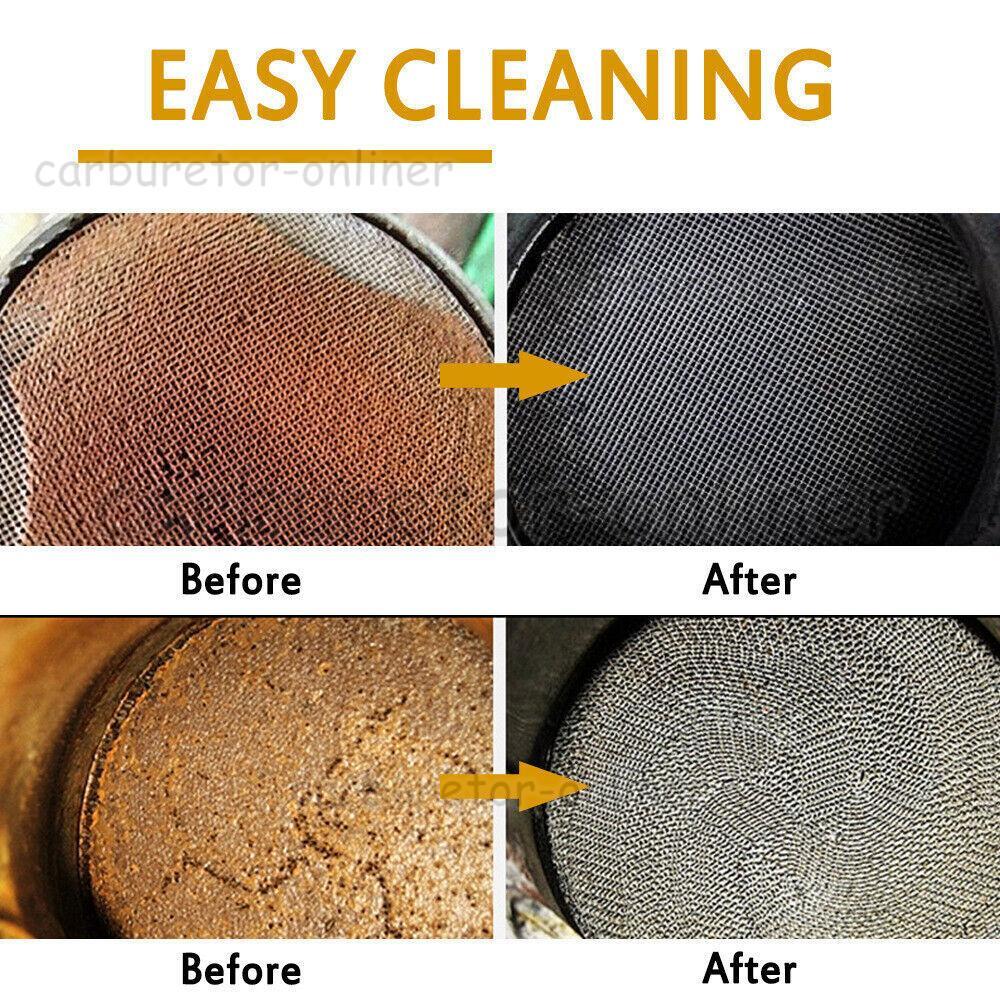 2PCS Boost Up Vehicle Engine Catalytic Converter Cleaner Cleaning Multipurpose