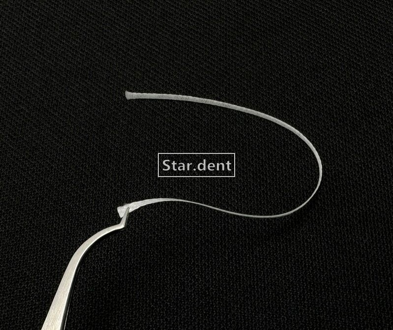 1* Dental Light Cure Bonding Glass Vactrise Flexible Fiber Strip Splint Retainer