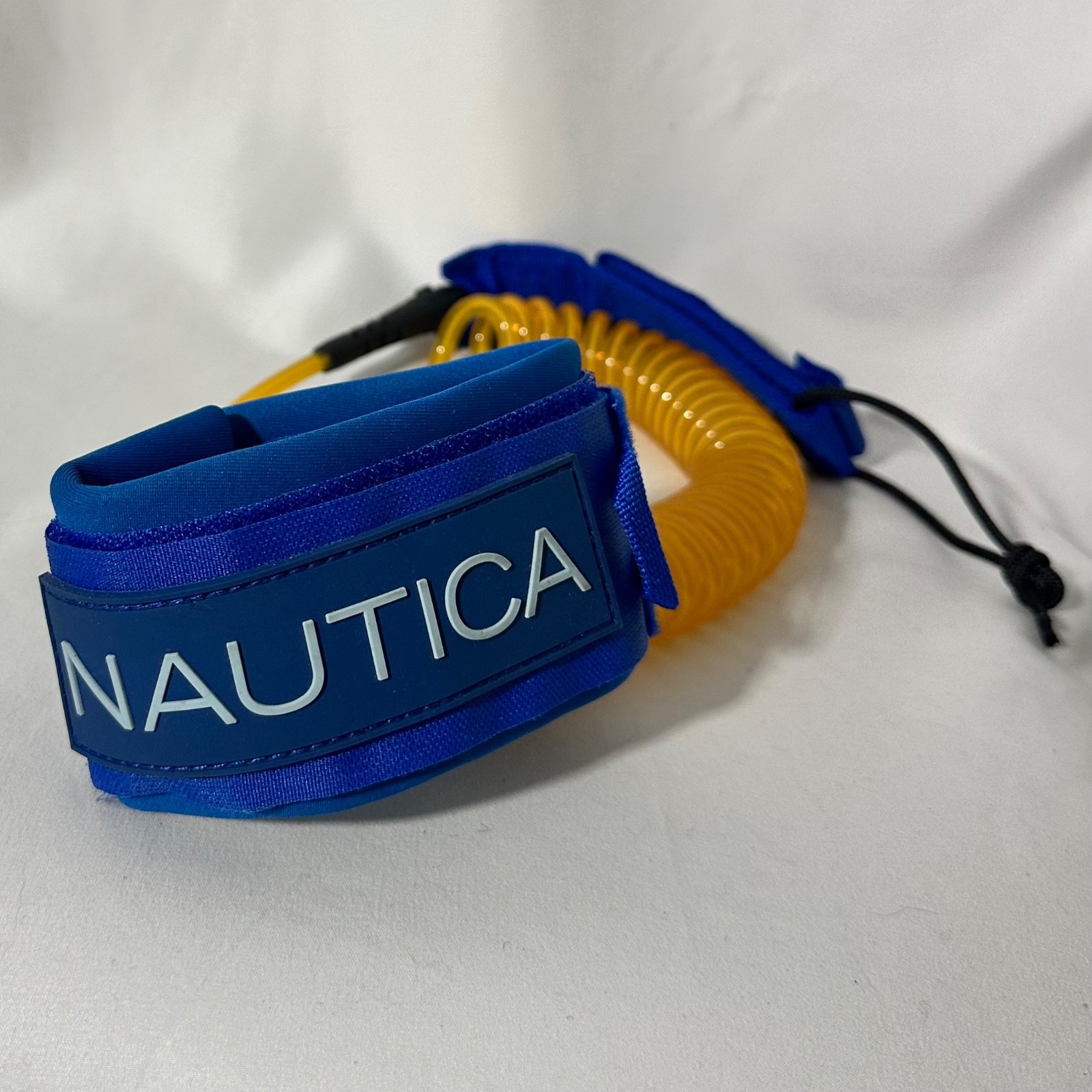 Nautica SUP Paddle board Or Surf Leash – Coiled Cord, Neoprene Ankle Strap