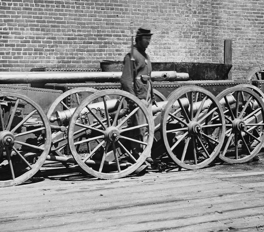 Confederate Brass Mountain Howitzers Richmond 1865 New 8x10 US Civil War Photo