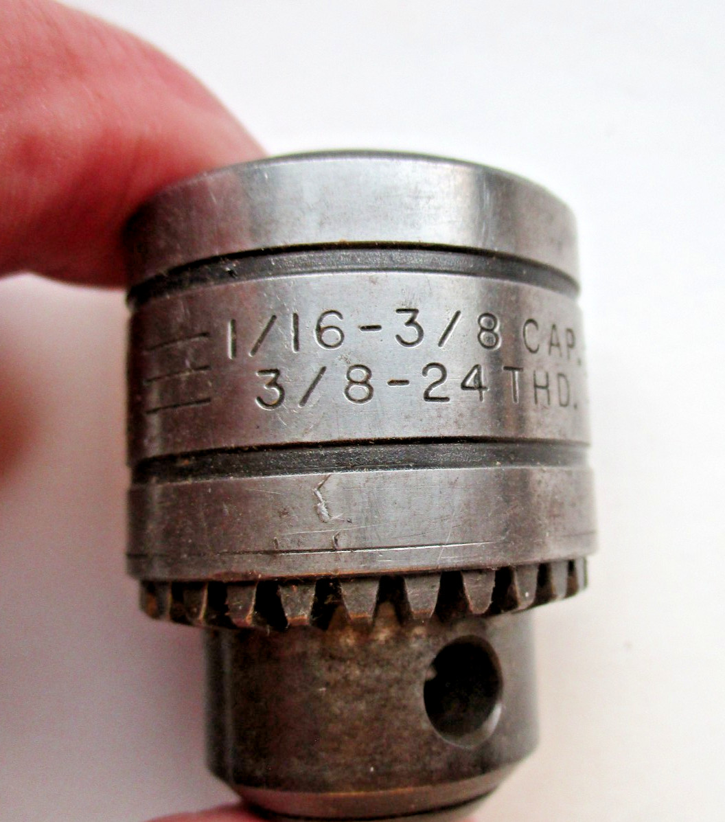 vintage SUPREME model H17A 3/8" drill chuck