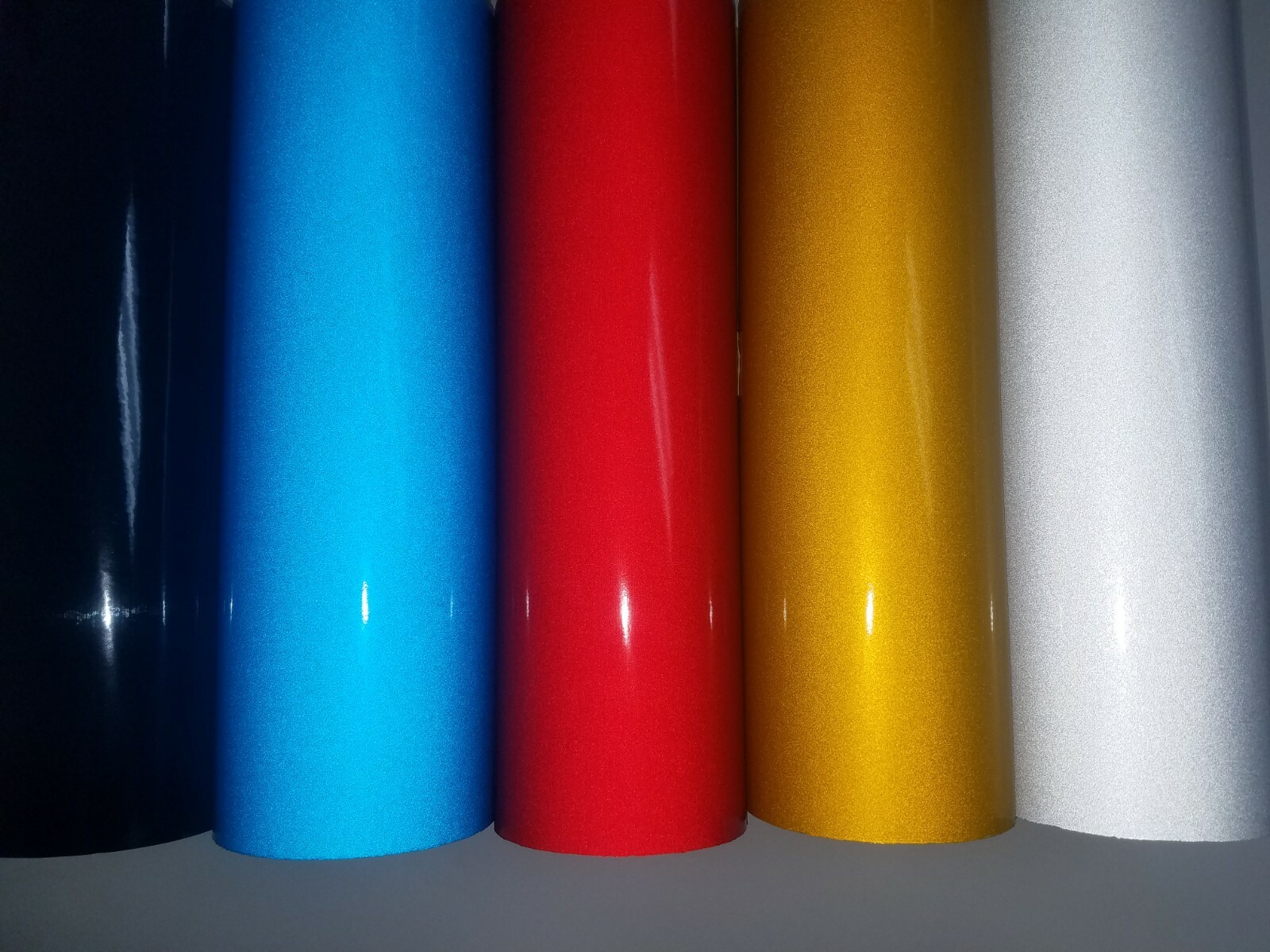 Reflective White Red Blue Yellow Craft Sign 24" Permeant Adhesive Decal Vinyl