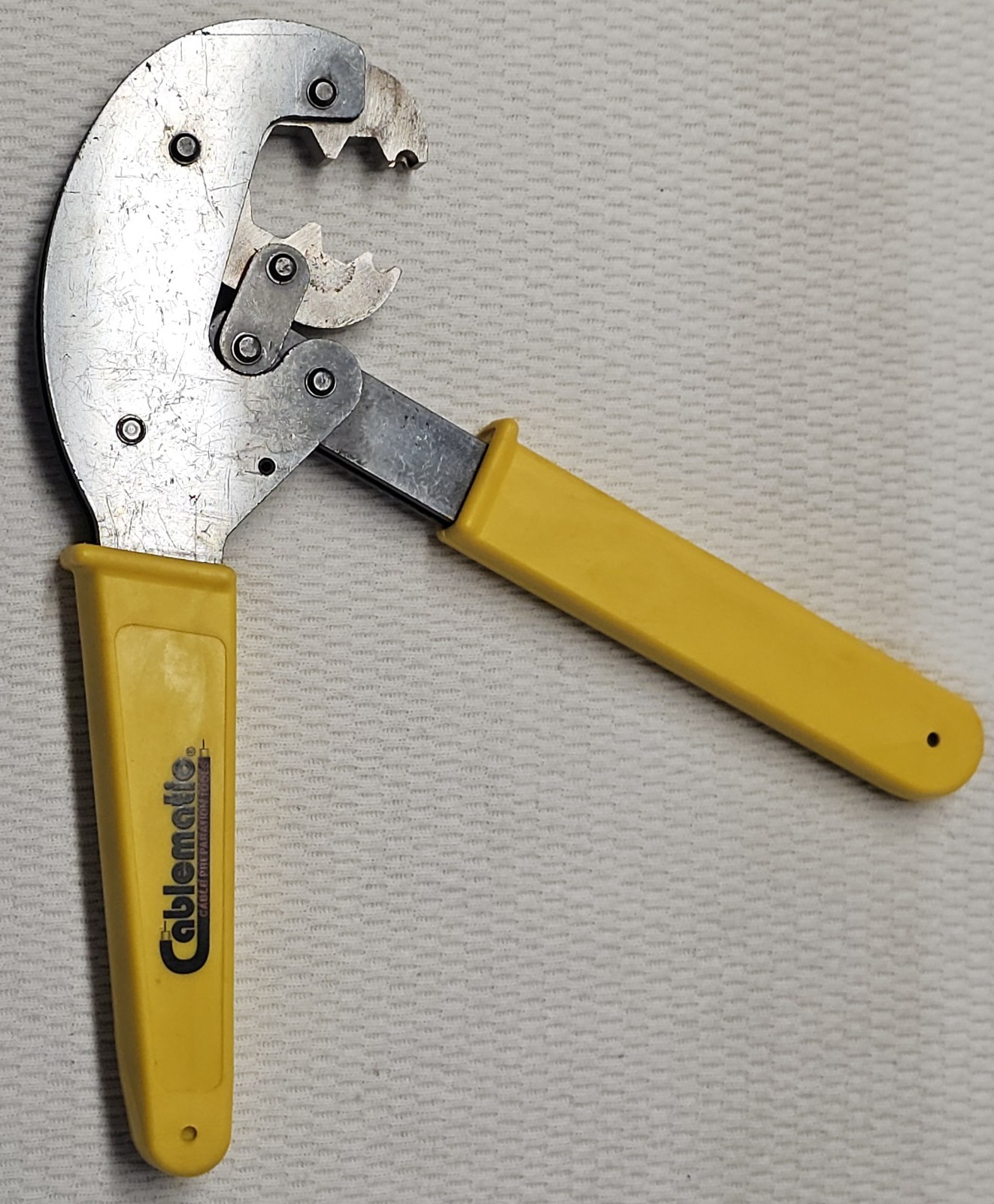 Vintage Ripley Co Cablematic CR 611U Hex Crimp Tool LN Lineman Bell System MINT