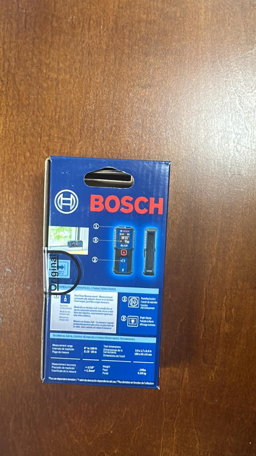 BOSCH Blaze GLM100-23 100ft Backlit Laser Measure (BRAND NEW, FACTORY SEALED)