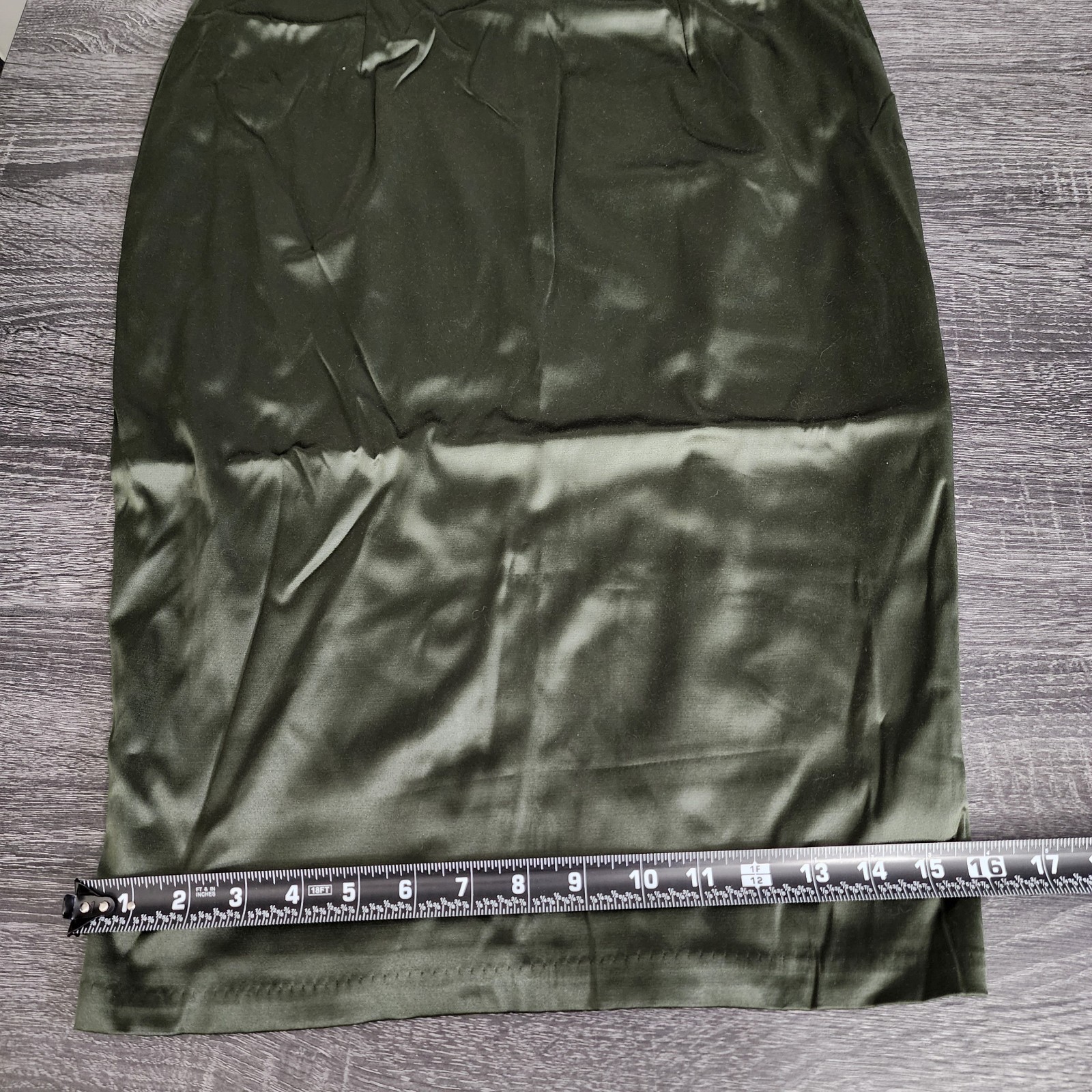 Pinup Girl Deadly Dames Courtesan satin wiggle dress with belt