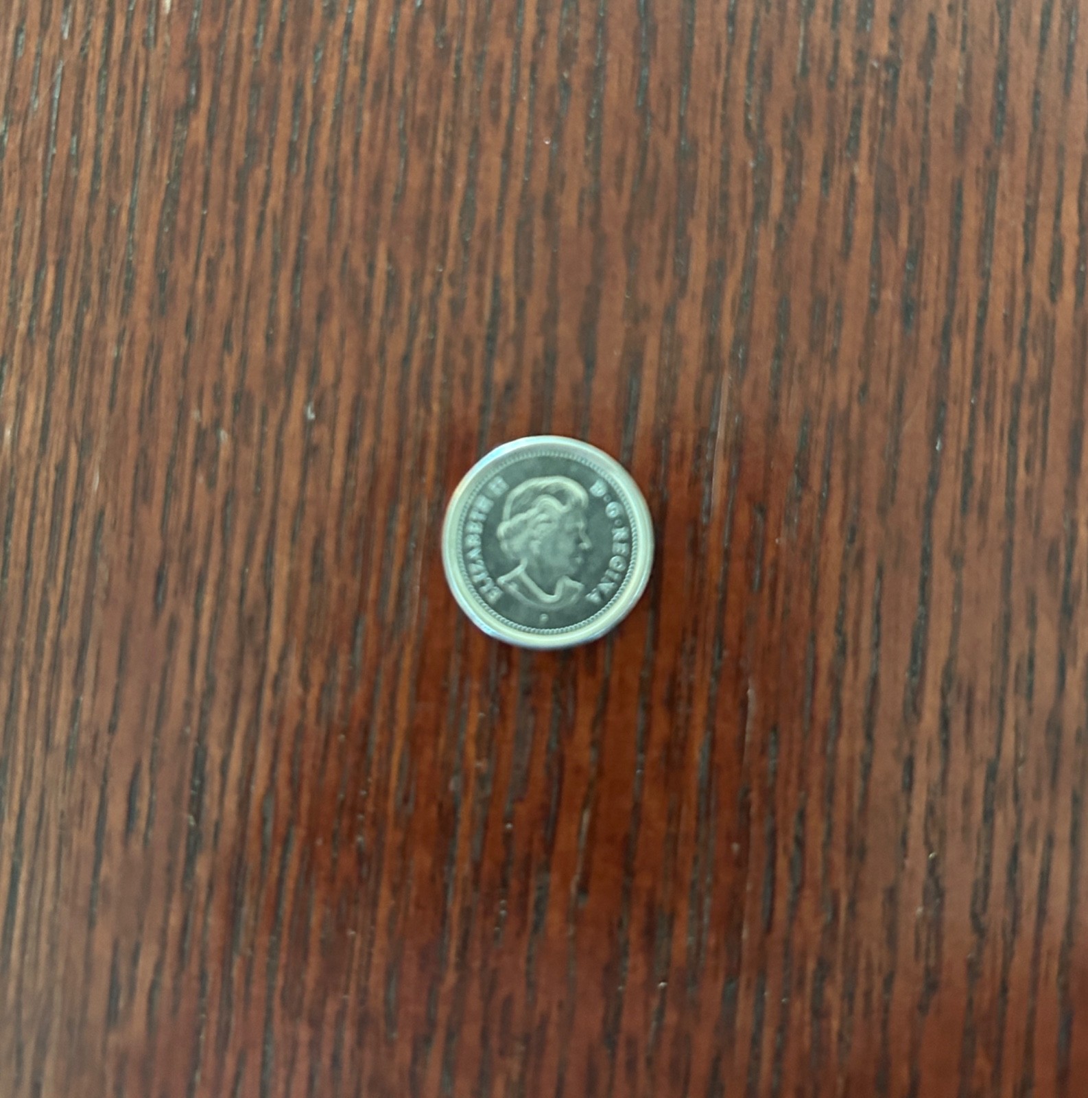 Ukraine 1 Hryvnia 2014 Banknote, UAH Bill & Canada 10 Cents Coin, Elizabeth II