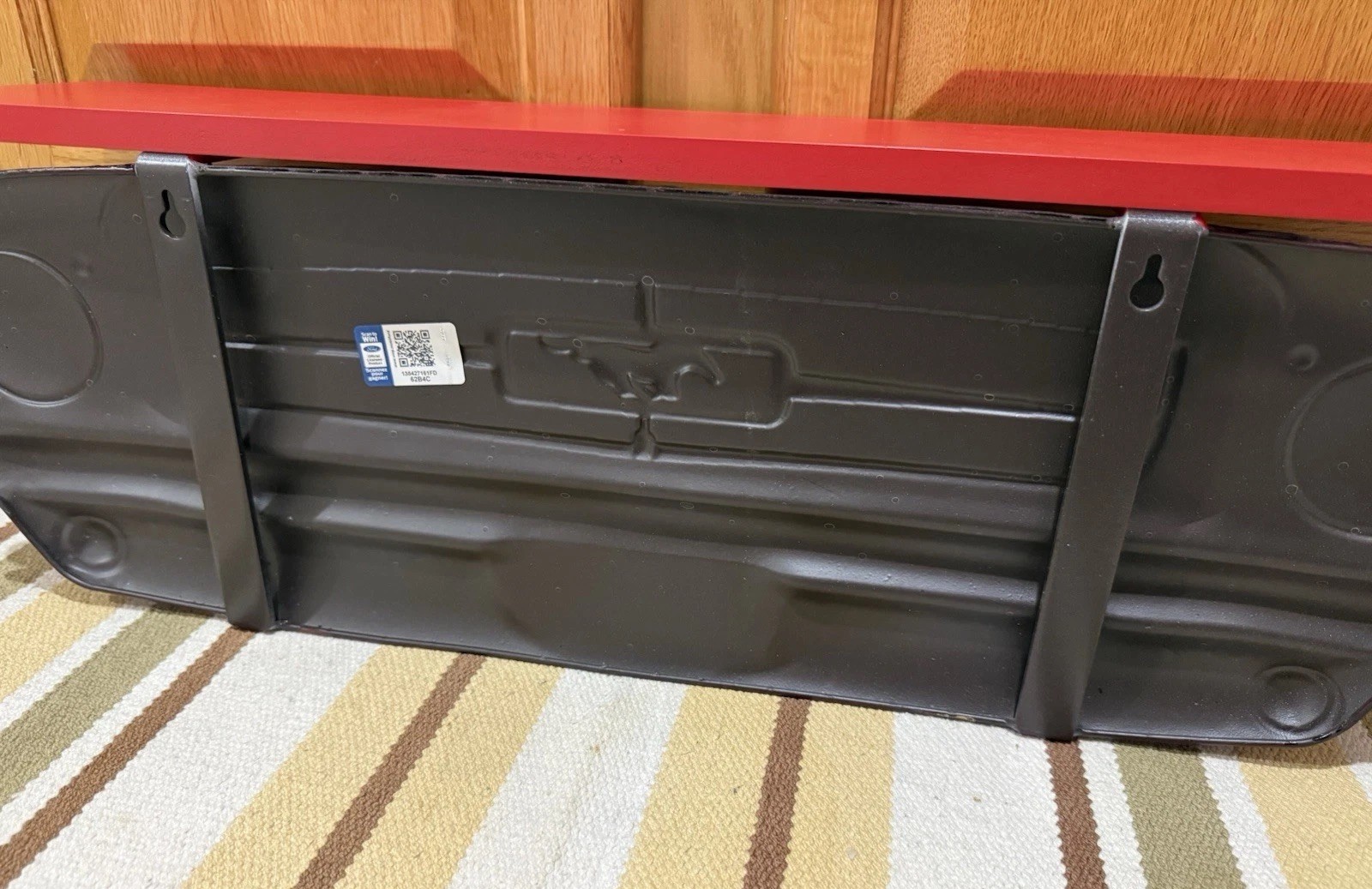 Ford Mustang Shelf 1965 Parts Gas Oil Shelby 5.0 Boss Vintage Style Wall Decor