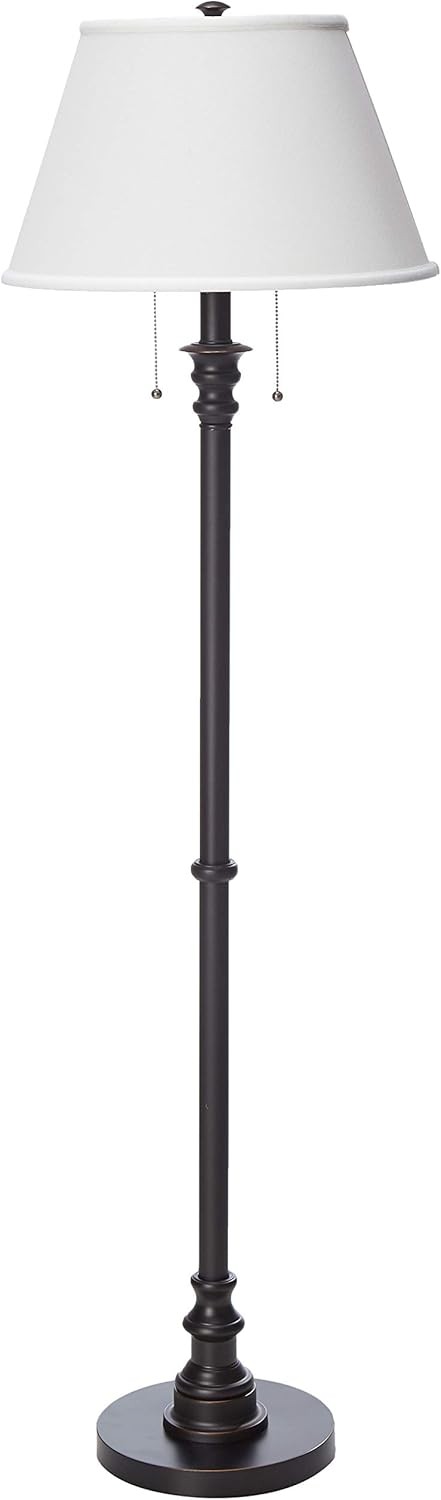 Adjustable Bronze Floor Lamp - Modern Spyglass Design for Living Room