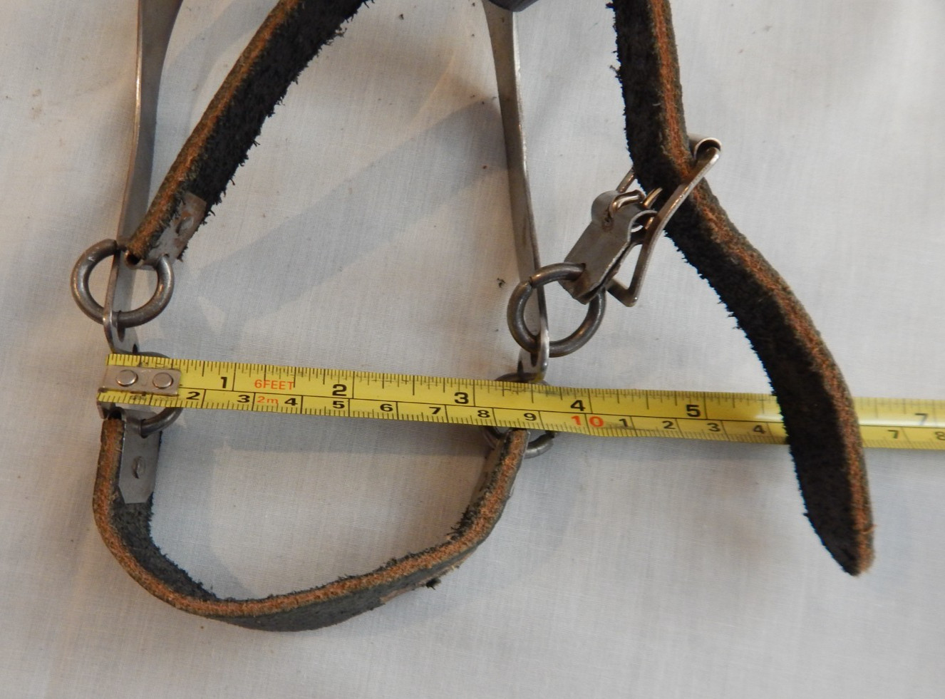 Vintage 6" Shank Western Cowboy Spurs - 37