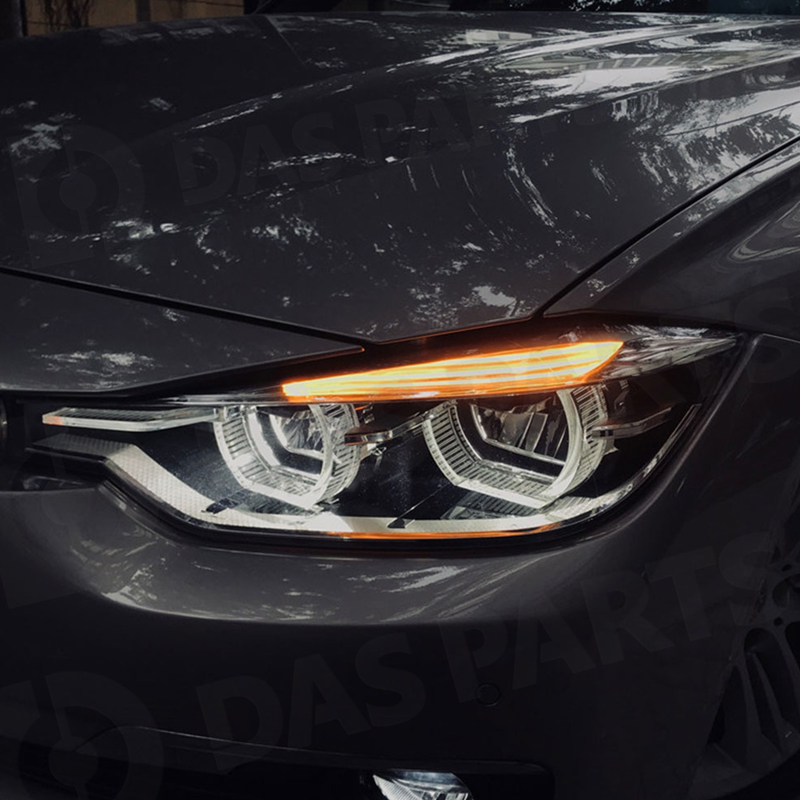 For 2012-15 BMW F30 320i 328i 335i DRL Headlight Full LED LCI Style fit Halogen