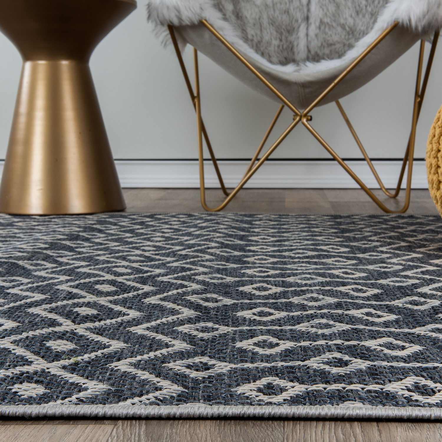 Rugshop Outdoor Rugs and Carpets Trellis Bohemian Indoor Outdoor Area Rugs 8x10