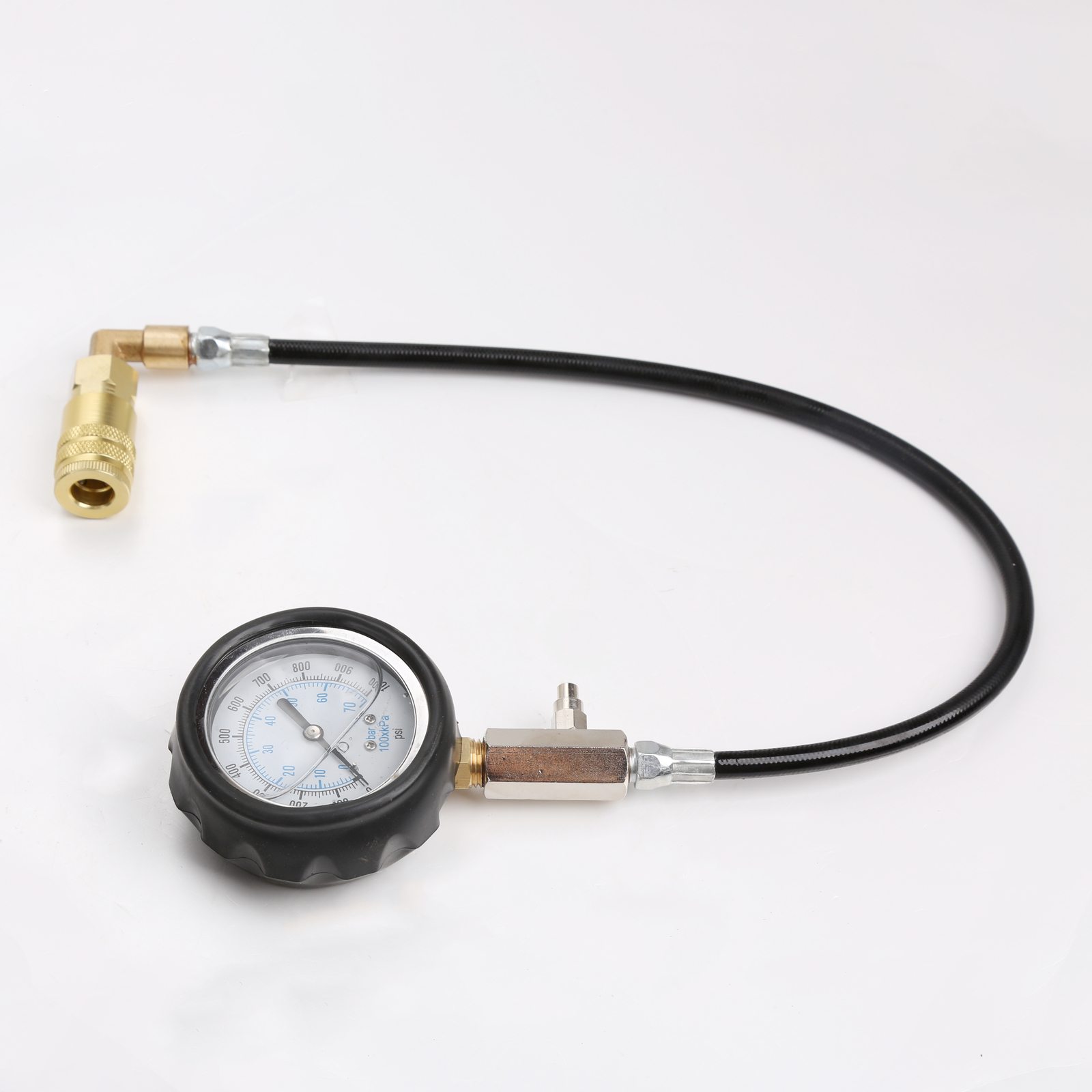 Diesel Engine Compression Pressure Tester Tool For FORD CUMMINS DETROIT 1000 Psi