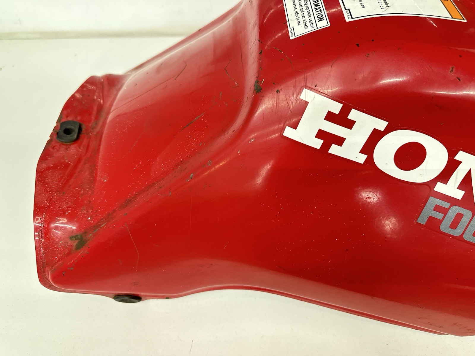 USED OEM 93-00 HONDA TRX300 TRX 300 TRX300FW FOURTRAX RED GAS FUEL TANK