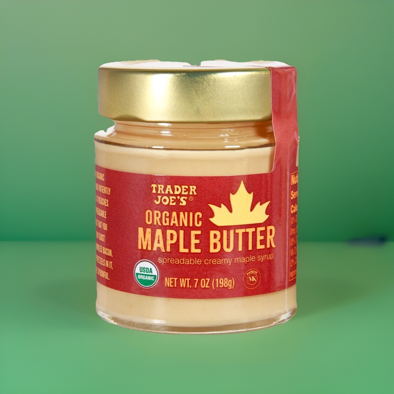 Trader Joe's Organic Maple Butter 7 oz EXP 4/28