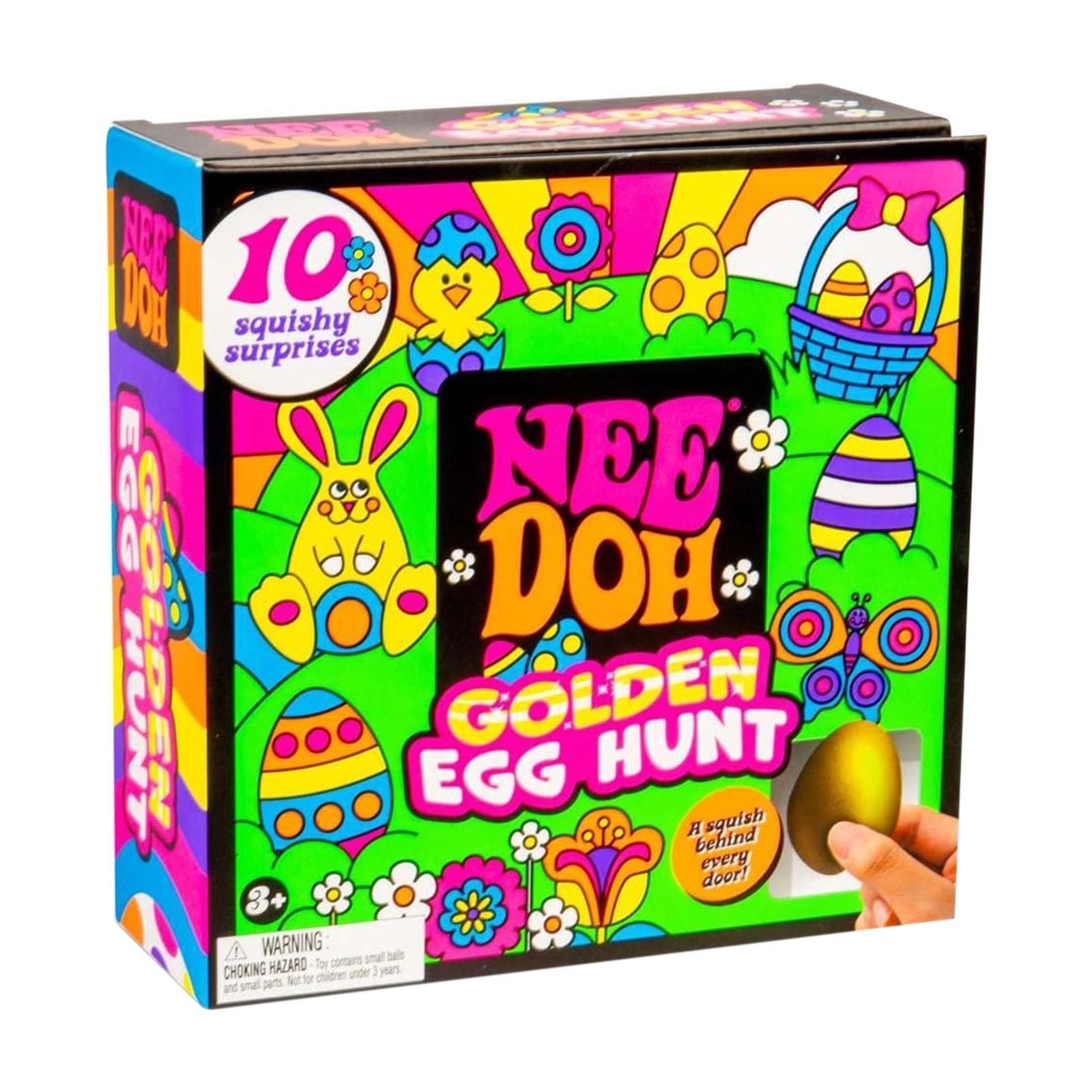 NeeDoh Golden Egg Hunt - Sensory Squeeze Toy Squishy Toy Set Easter Fidget Toy