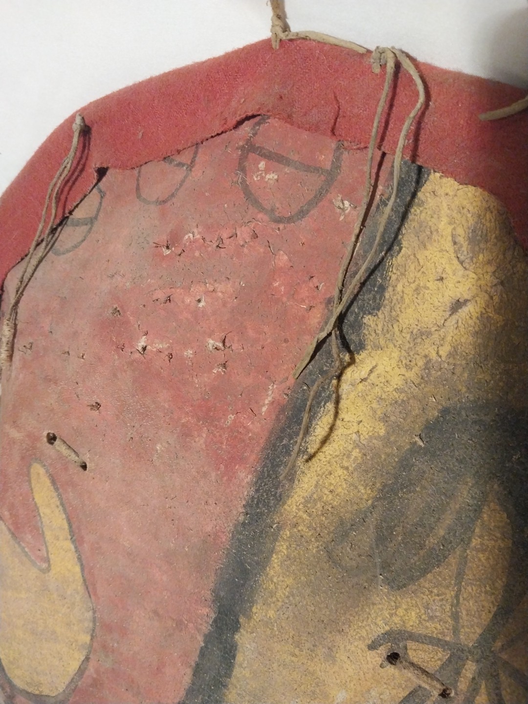 Native American Shield Plains Style Old Unsigned