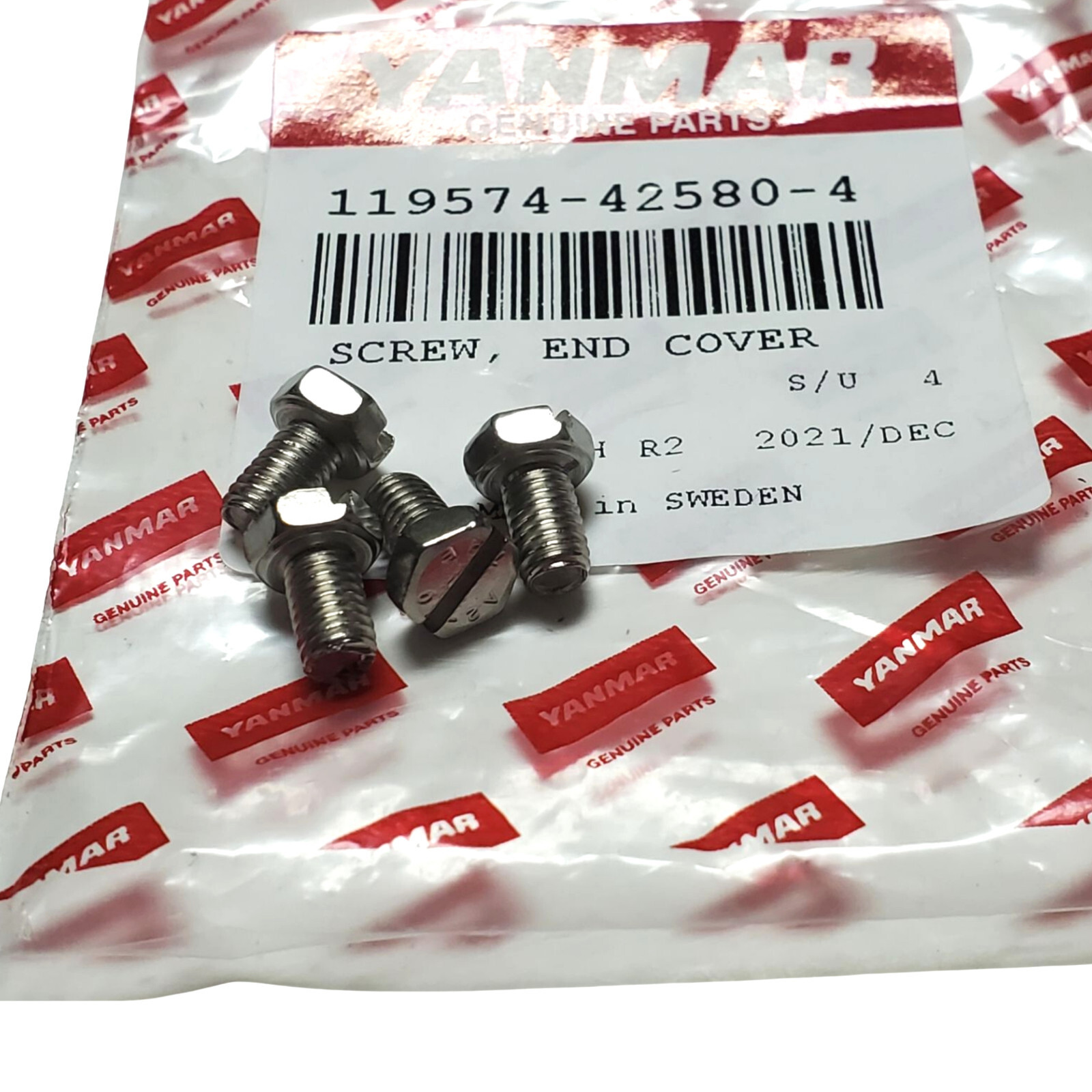 OE YANMAR Threaded Impeller Kit 129670-42610 for Marine Diesel 3JH 4JH