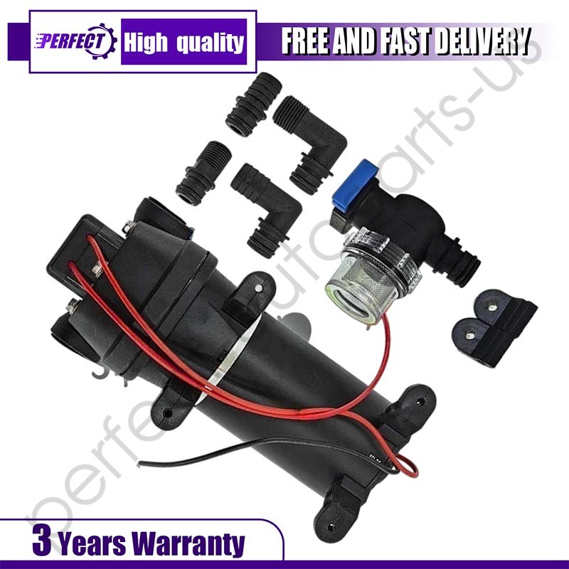 NEW US Fit Flojet Aftermarket 12V Water System Pump 4.5 GPM 40PSI 04325143A