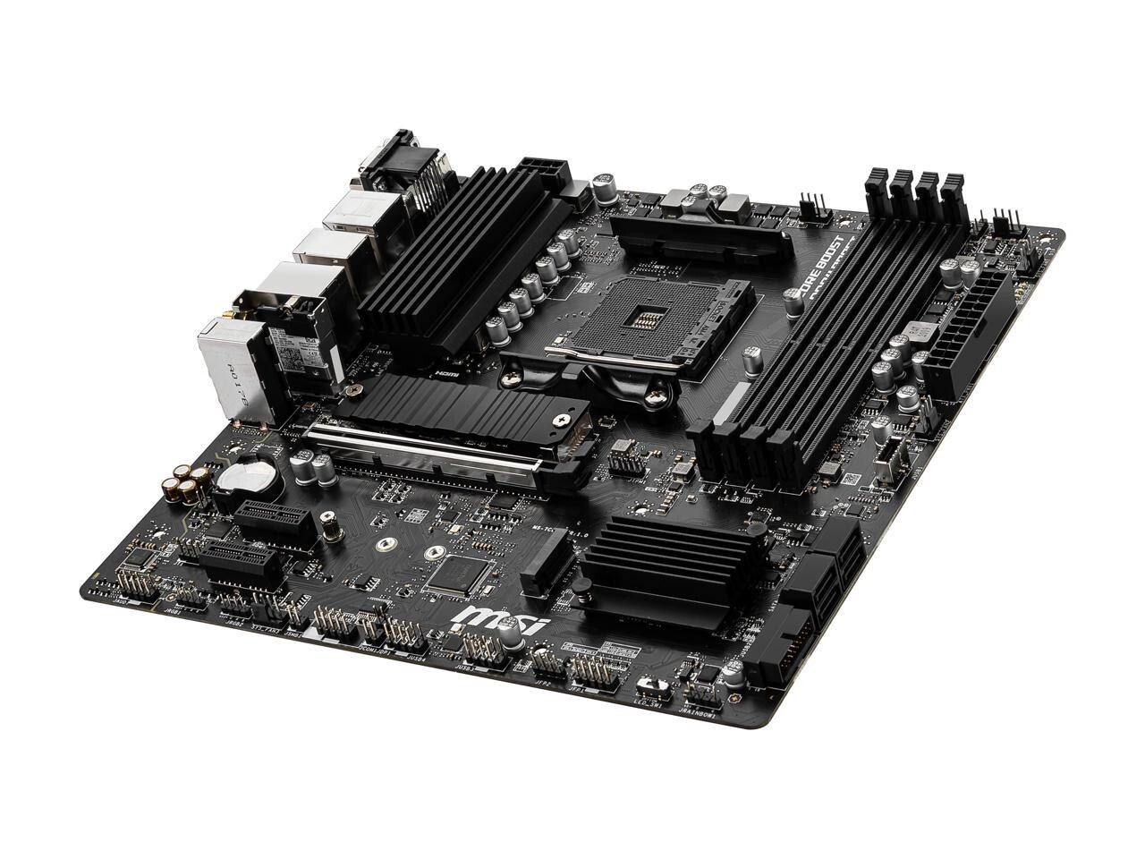 MSI B550M PRO-VDH WIFI AM4 AMD B550 SATA 6Gb/s USB 3.0 Micro ATX AMD Motherboard