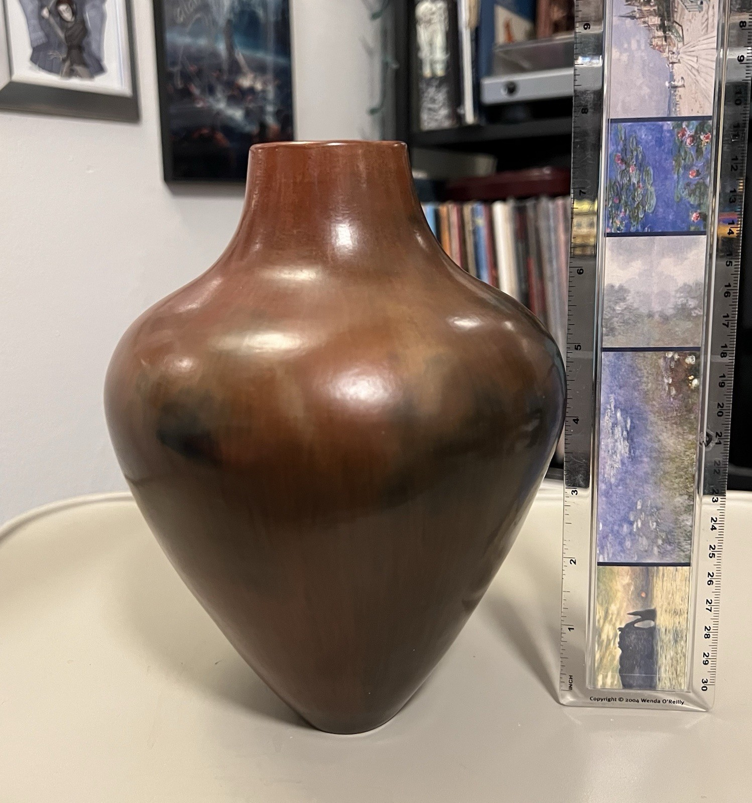 Beautiful Alice Cling Navajo Pottery | Signed by Artist W/COA | 7.5 Inches Tall