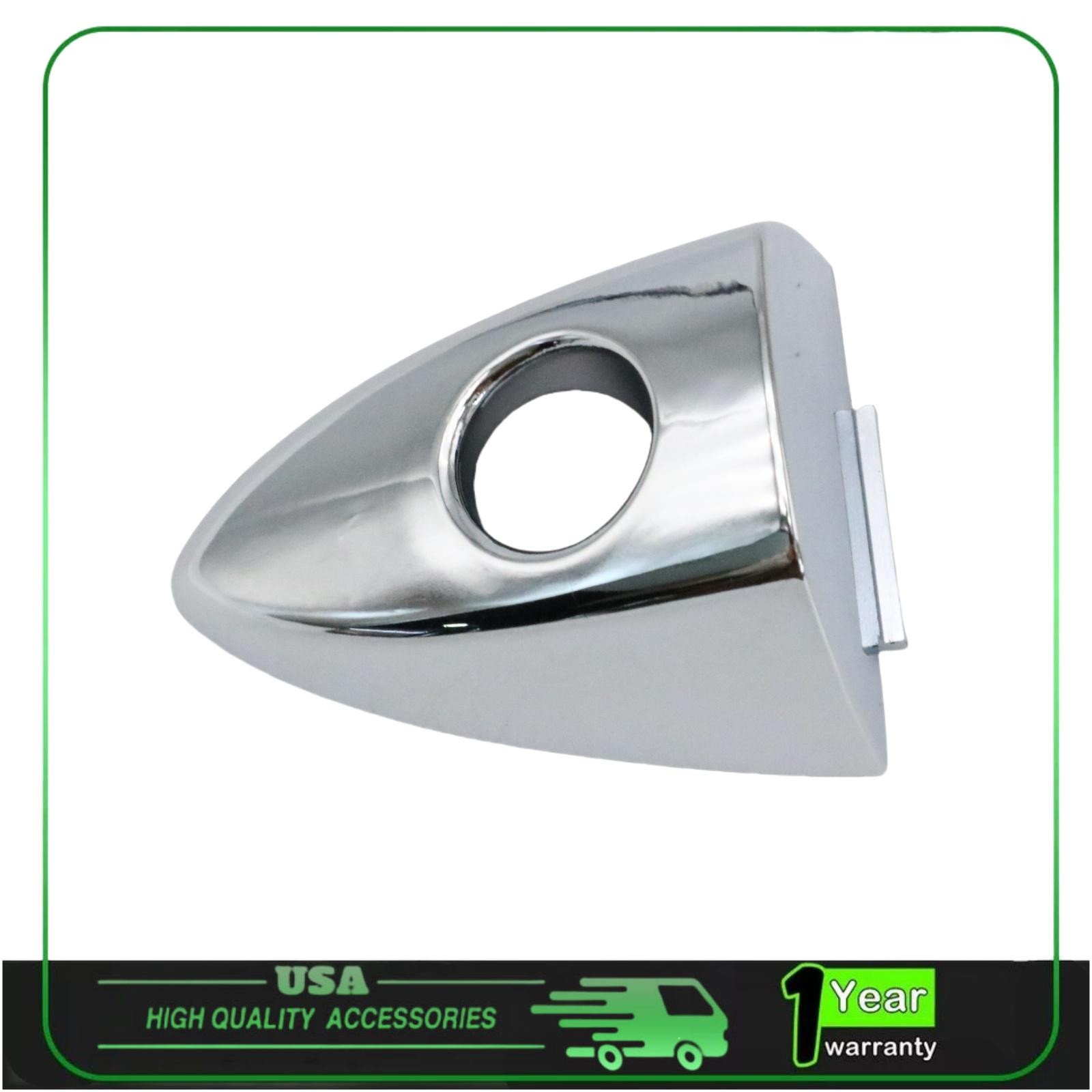 Door Handle Key Bezel Cover Chrome Front Driver Side For 2013-2017 Honda Accord