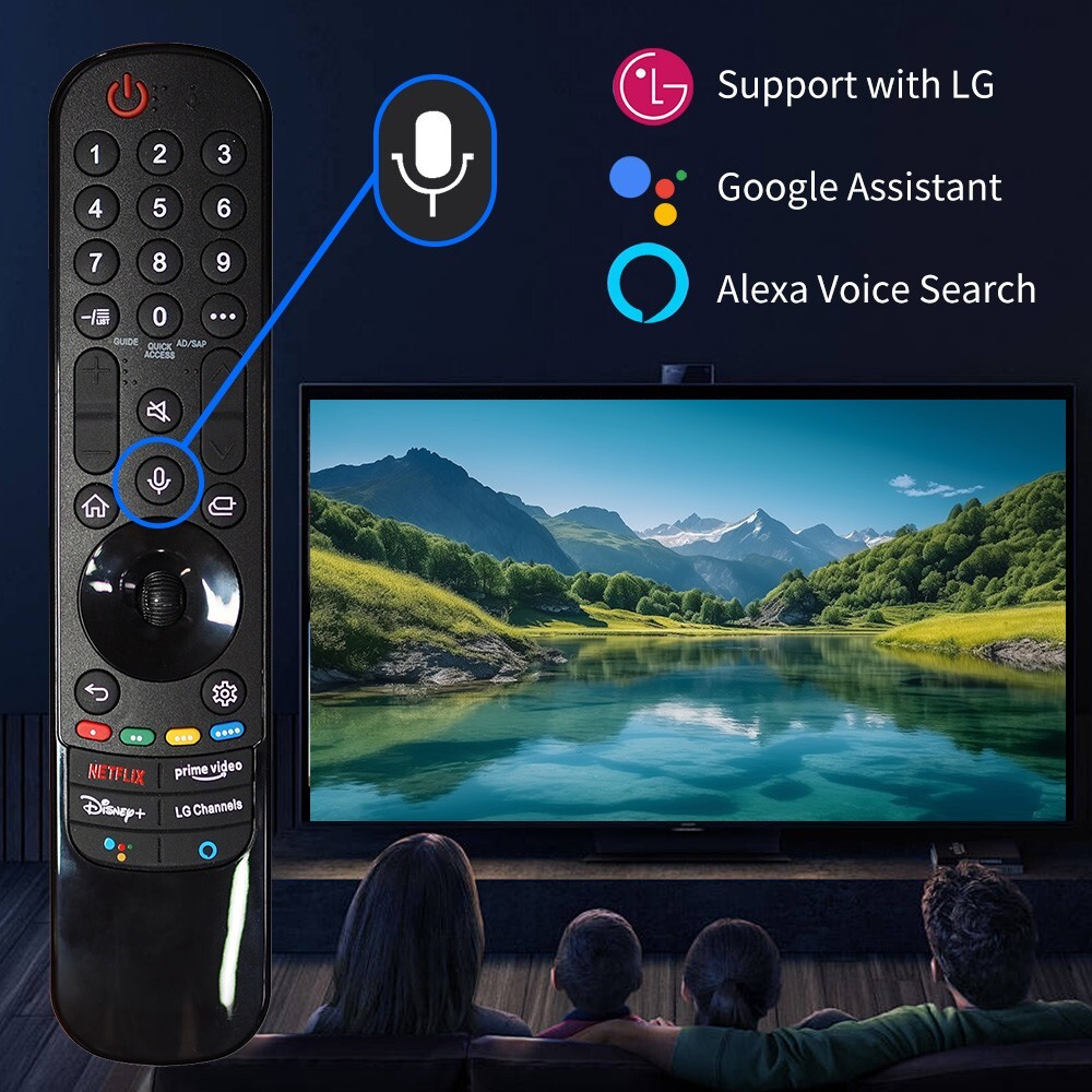 MR21GA Magic Remote Control for LG Smart OLED TV 43UP7700PUB AKB76036201