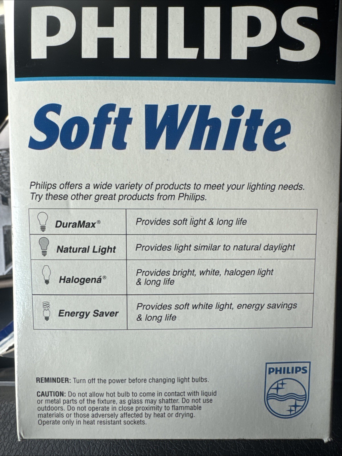 PHILIPS Old Style 57w/120v Soft White Bulbs A19. 16 Light BULBS Brand New