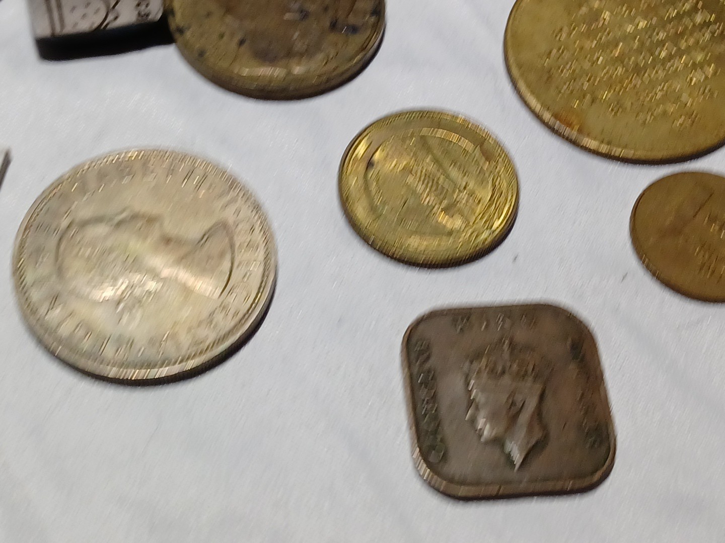 Coins, Tokens, And A Dye~