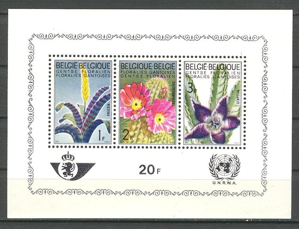 BE - BELGIUM 1965 complete year set MNH