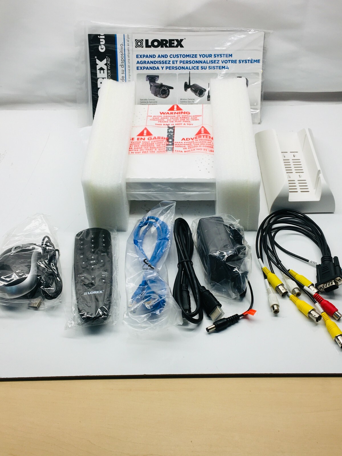 LOREX LH04045G LH040 Eco Series 500GB Vertical Security DVR 4 channel Analog