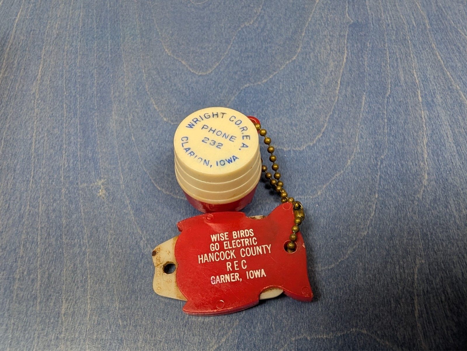 Vintage Willie Wiredhand REC Utility Advertising Lot Garner Thompson Clarion IA