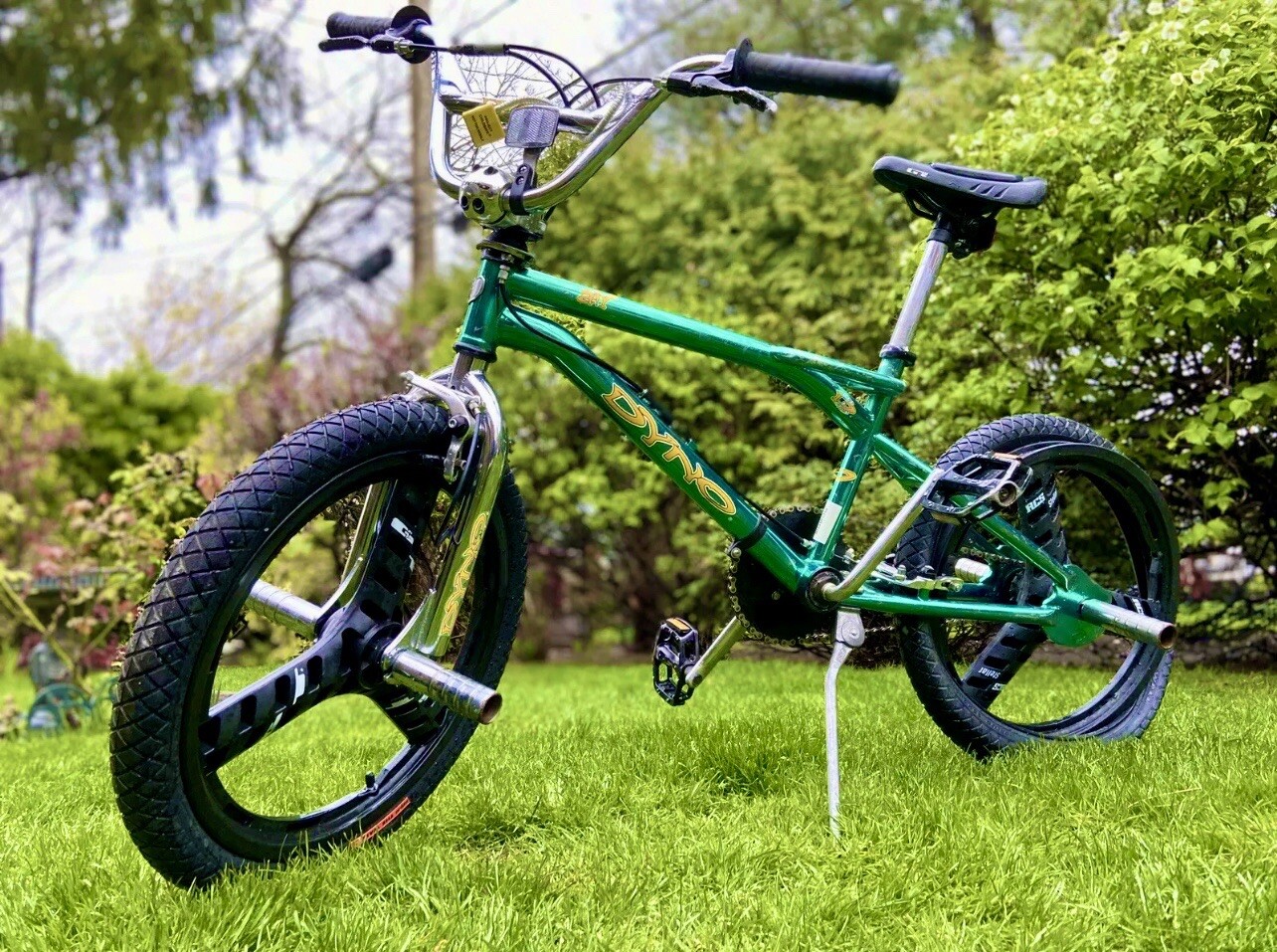 Dyno Air 2000 Gt Mags Freestyle Bike Metallic Green RARE