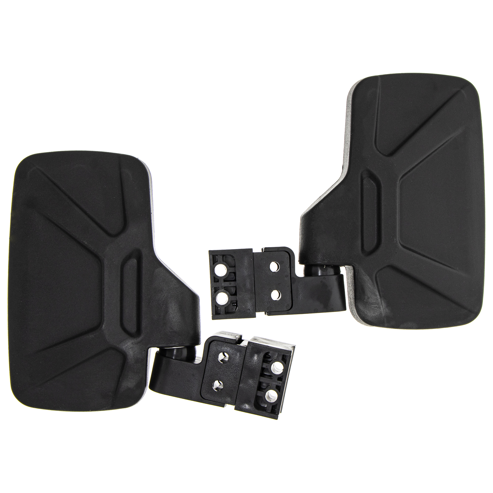 NICHE Side View Mirror Set for Yamaha Wolverine Rhino Viking 450 660 700 Black