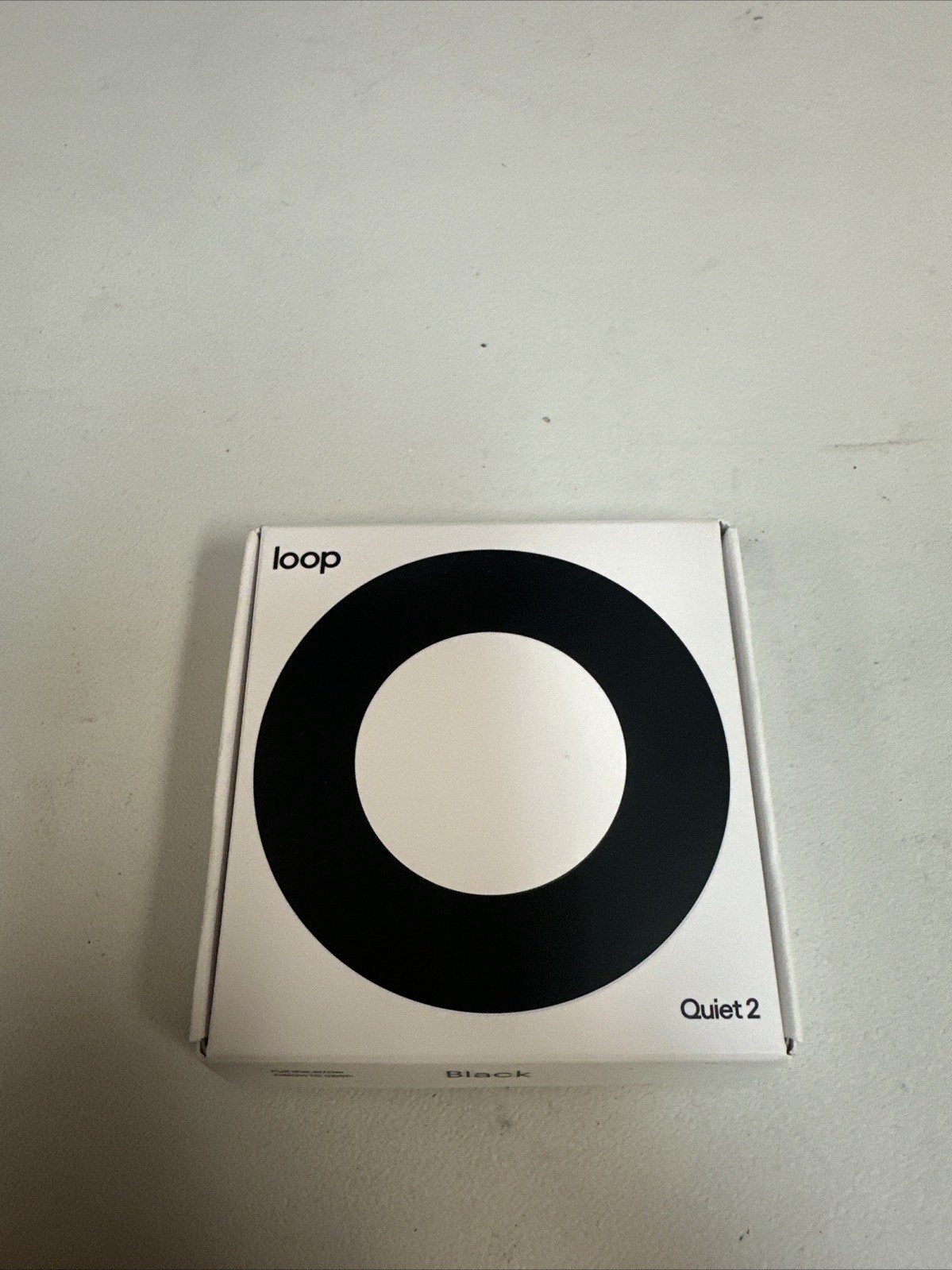 Loop Quiet 2 Noise Reduction Earplugs 14/21 Black New Open Box