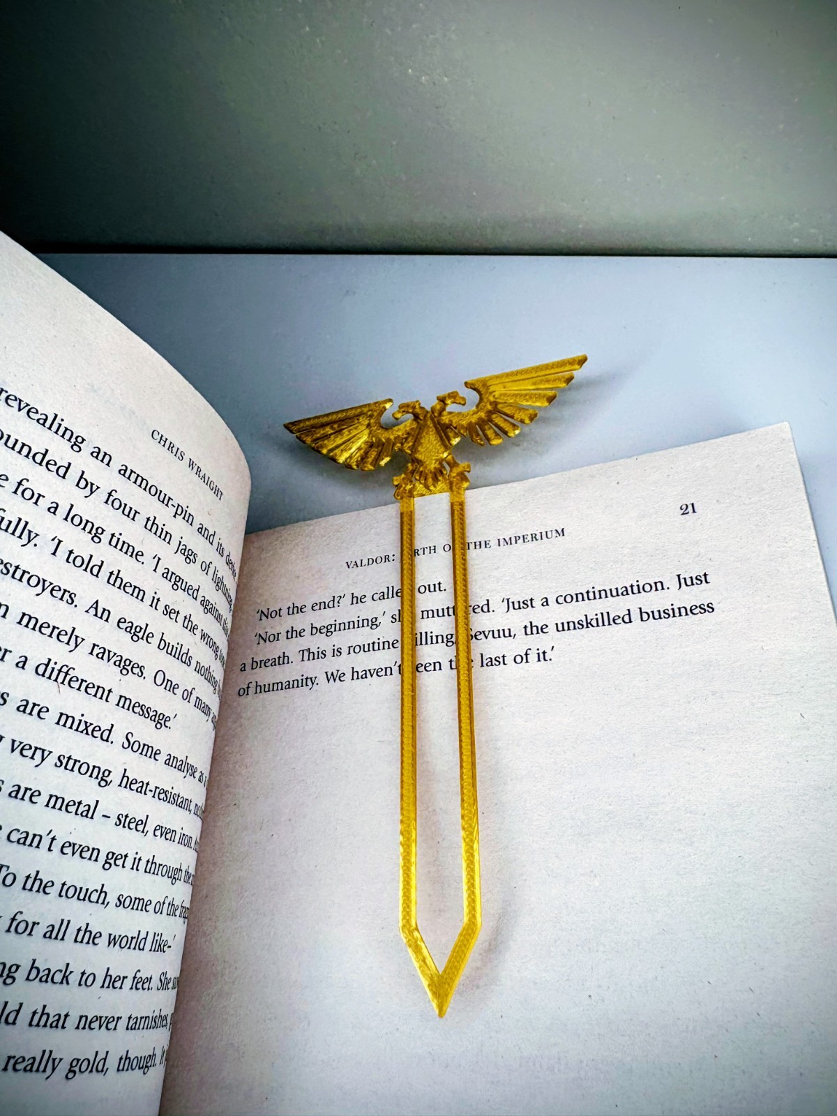 Multicolor Warhammer 40k Bookmarks (Your choice of 3 included)