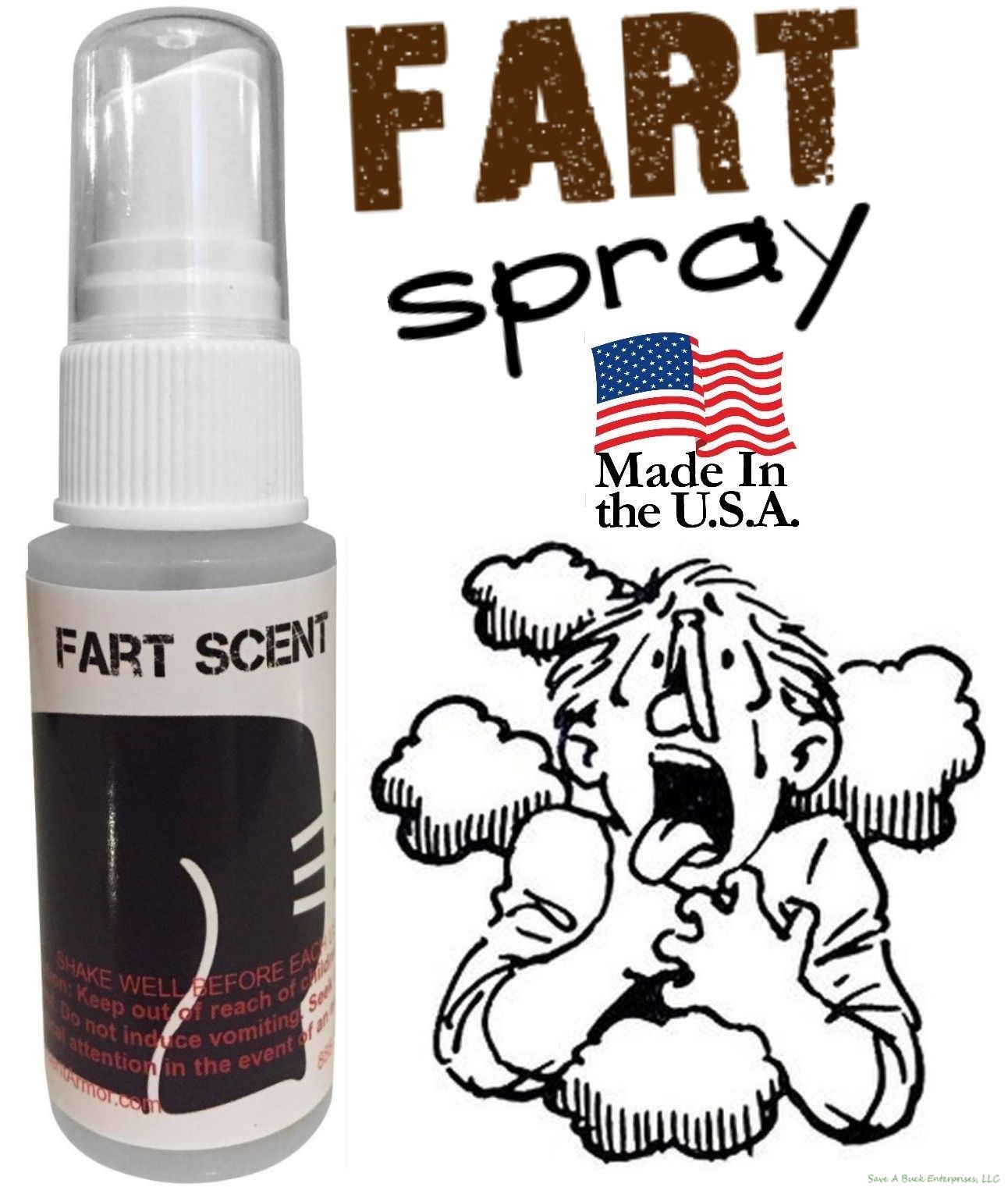 Fart Spray - Skunk - Bad Breath - Stink Socks - Diaper Ass - Liquid Bomb PRANKS