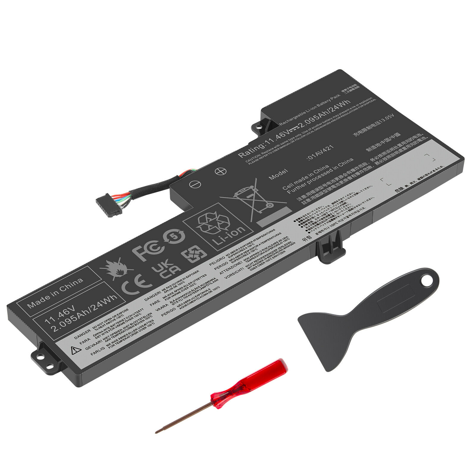 For Lenovo T470 T480 internal battery 01AV419, 01AV420, 01AV421, 01AV489