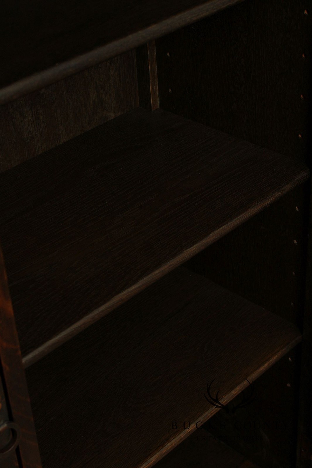 Limbert Antique Mission Oak Arts & Crafts Glass Door Bookcase