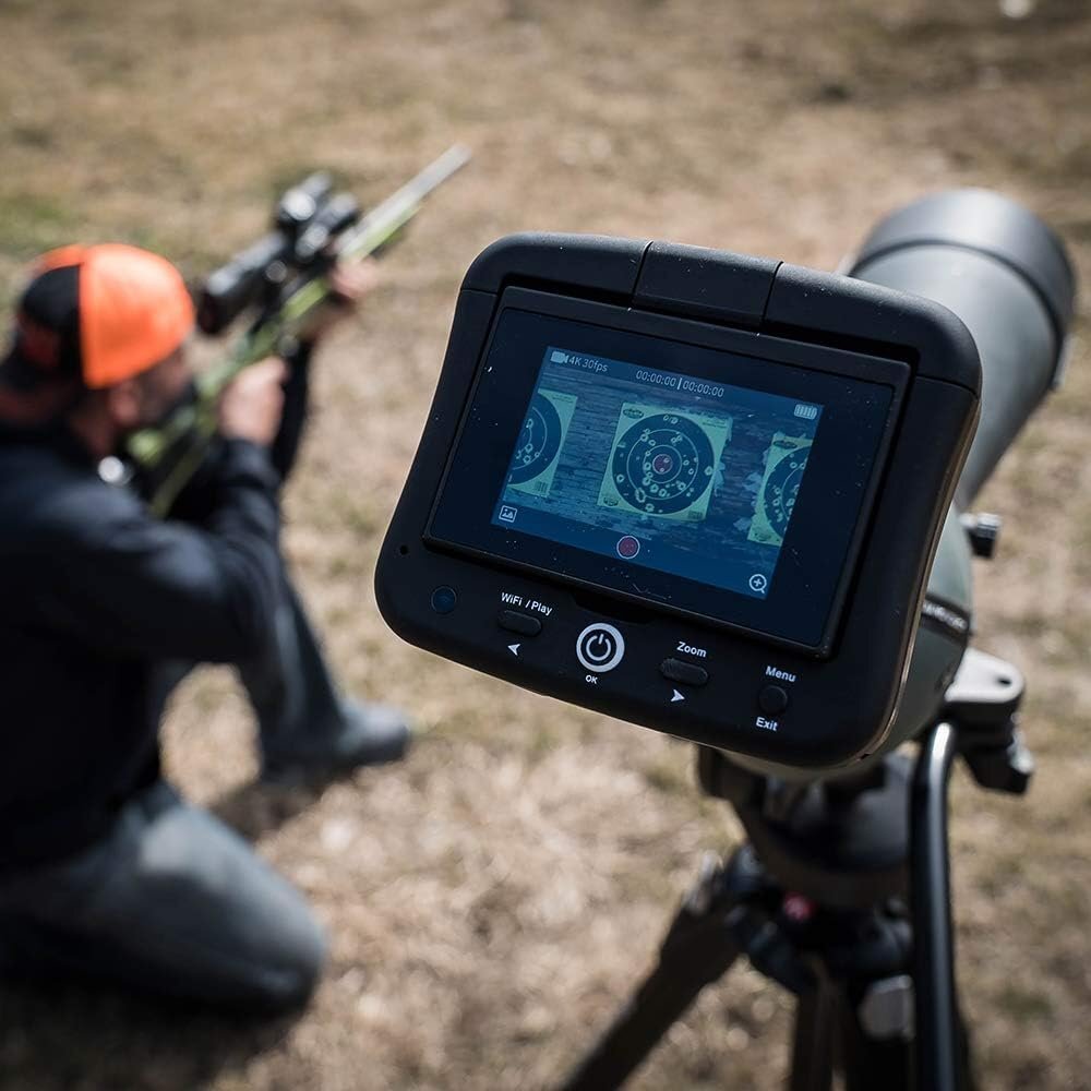 TACTACAM Spotter LR with 4K View and Recording for Spotting Scopes (Spotter LR)
