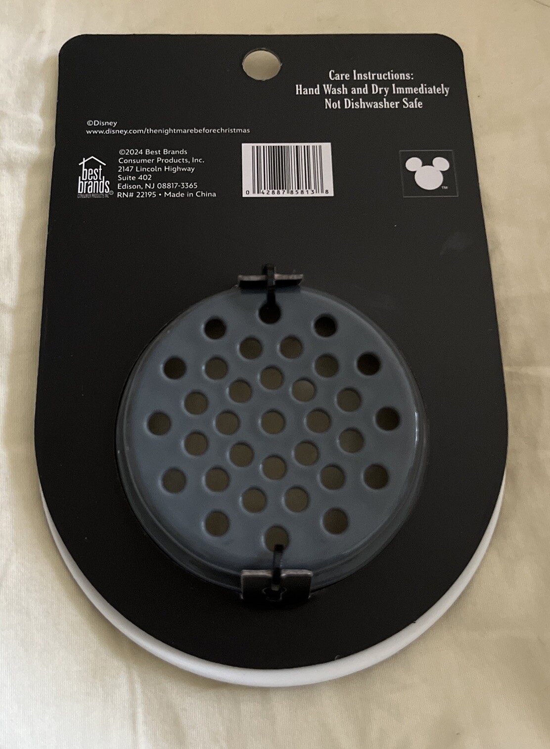 NIGHTMARE BEFORE CHRISTMAS KITCHEN SINK STRAINER JACK Skellington Disney New