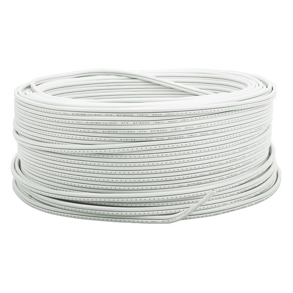 White SPT-1 Wire Extension Cord Wire AWG 18 Gauge Zip Cord 100' 250' 500’ 1000'