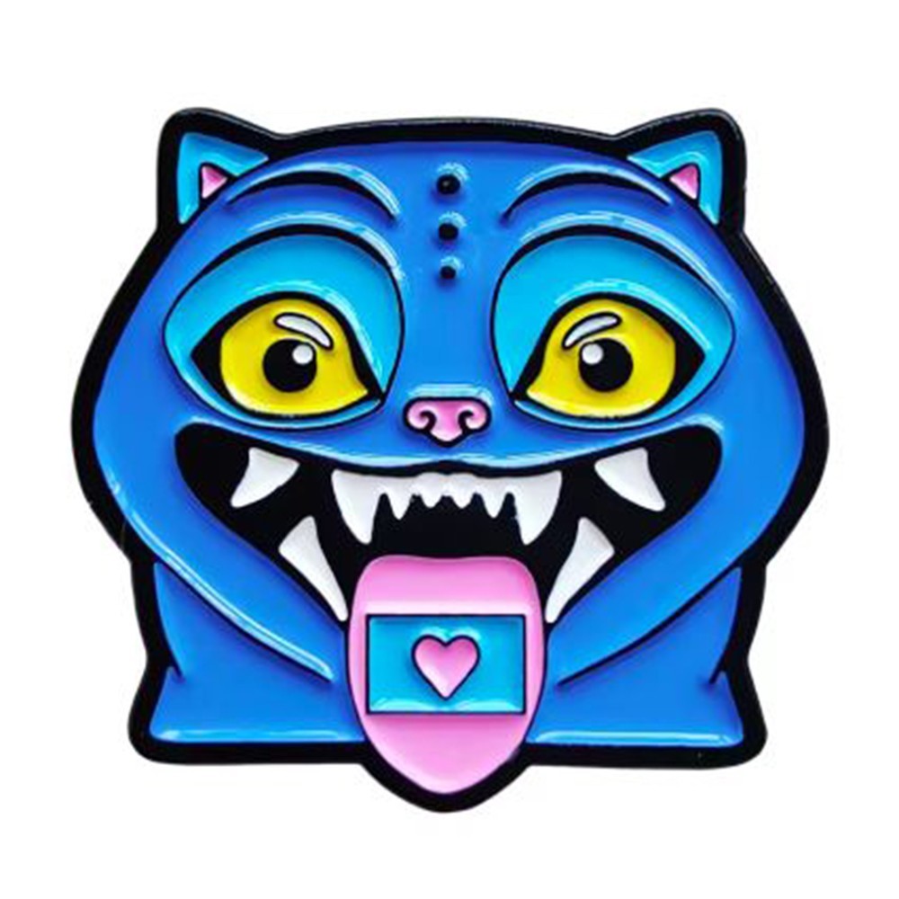 Korean Pop Demon Hunters pin metal enamel Derpy Tiger Susan Huntrix Saja Boys